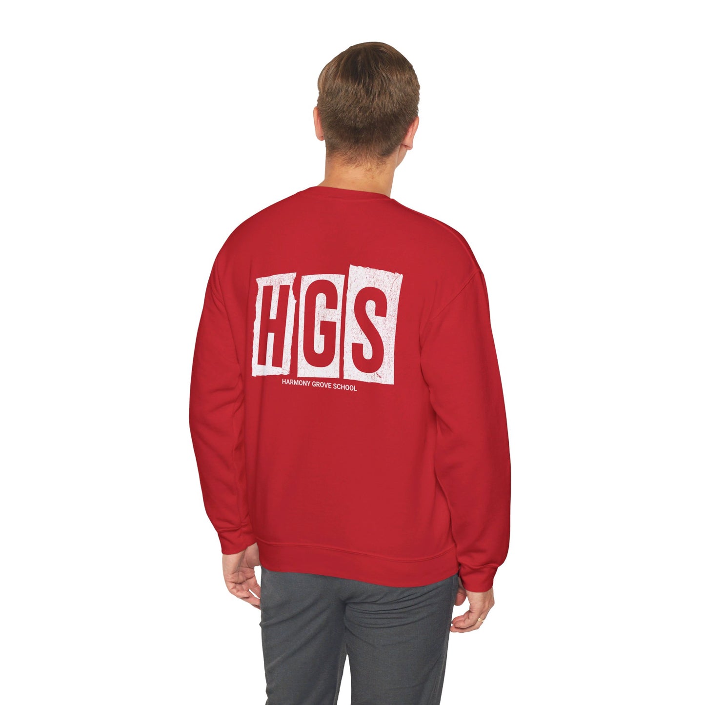 Vintage Cardinals + HGS - Unisex Heavy Blend™ Crewneck Sweatshirt