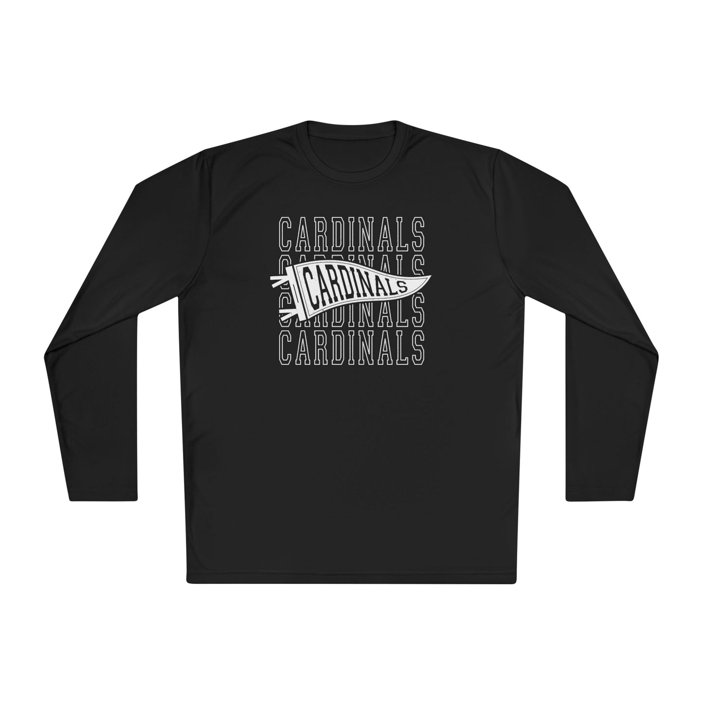 Cardinal Pennant - Dryfit Long Sleeve Tee
