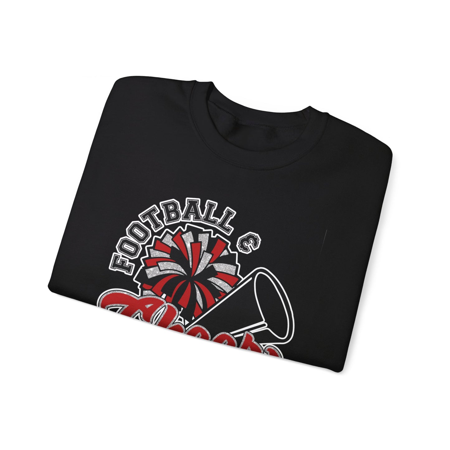 Football and Cheer Mom - Unisex Heavy Blend™ Crewneck Sweatshirt