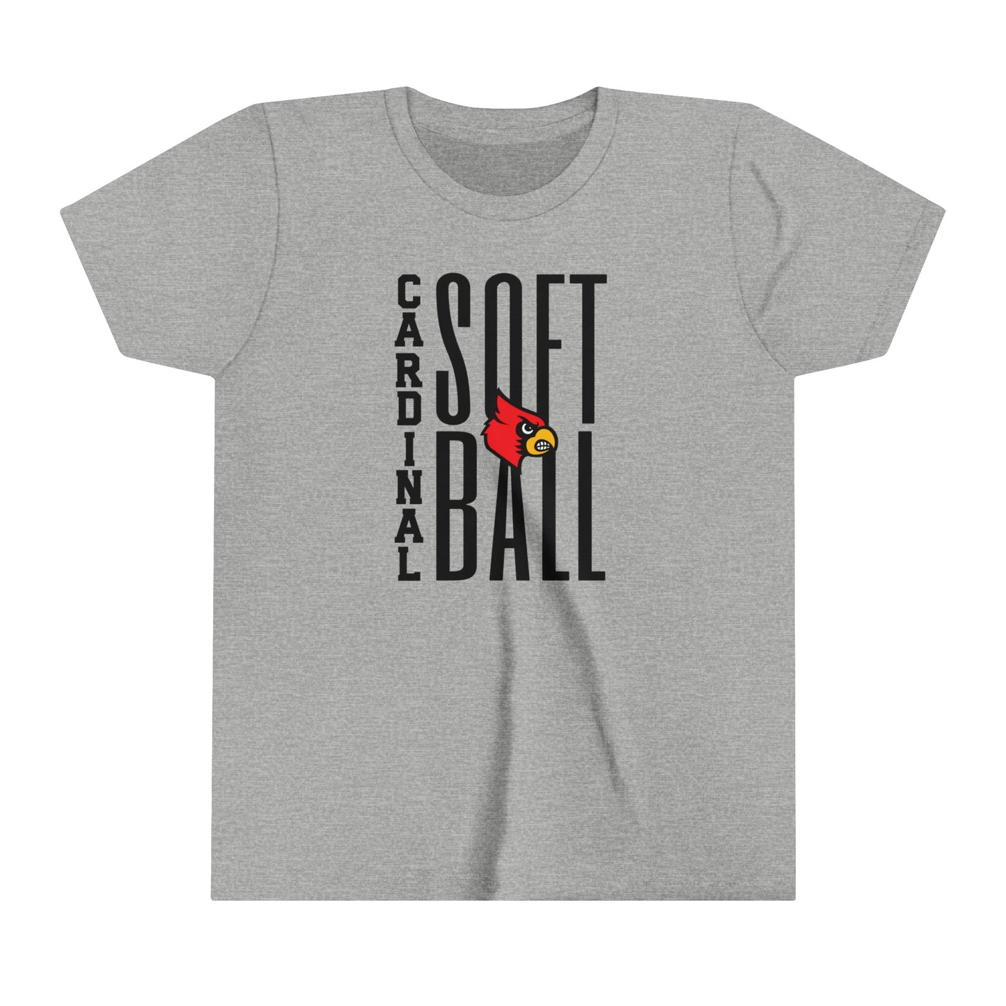 Cardinal Softball- Bella + Canvas Youth Tee