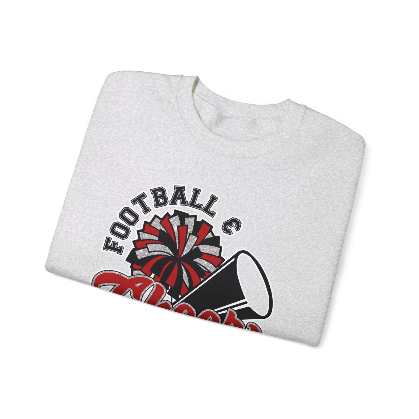 Football and Cheer Mom - Unisex Heavy Blend™ Crewneck Sweatshirt