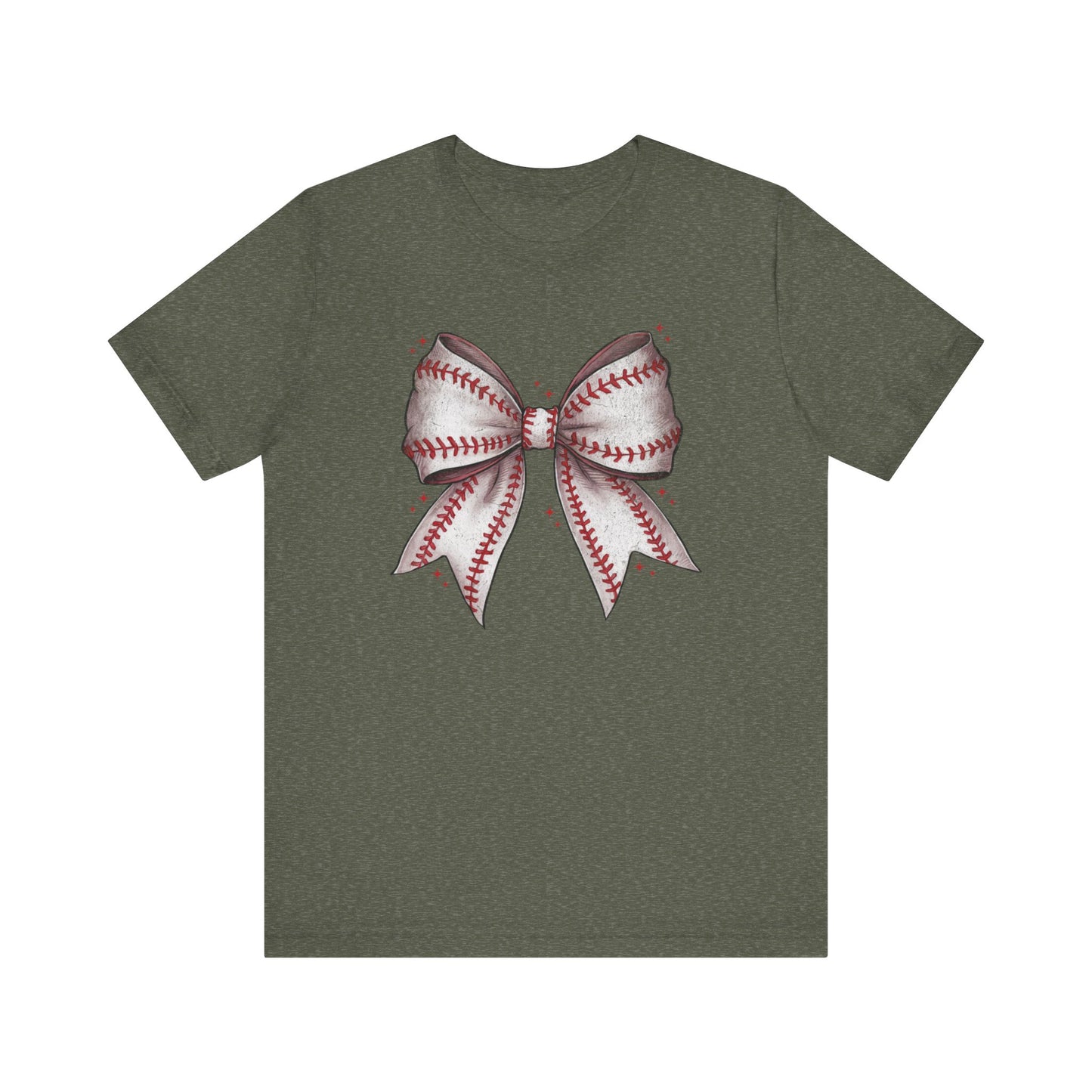 Game Day Baseball Coquette - Bella + Canvas Short Sleeve Tee