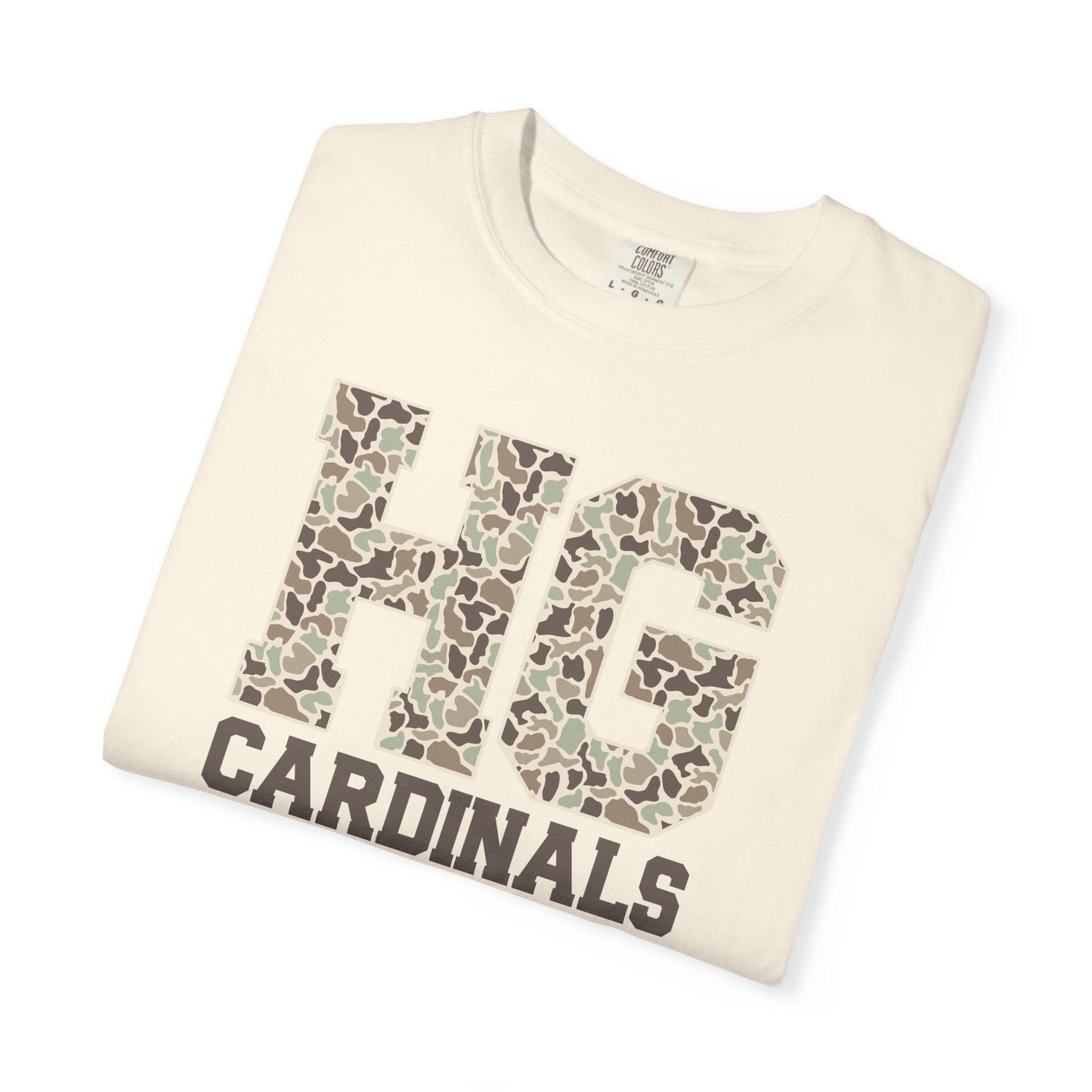Old School Camo HG Cardinals - Comfort Colors T Shirt