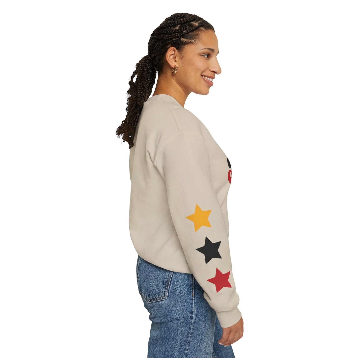 Harmony Grove Cardinals Star Sleeves - Unisex Heavy Blend™ Crewneck Sweatshirt