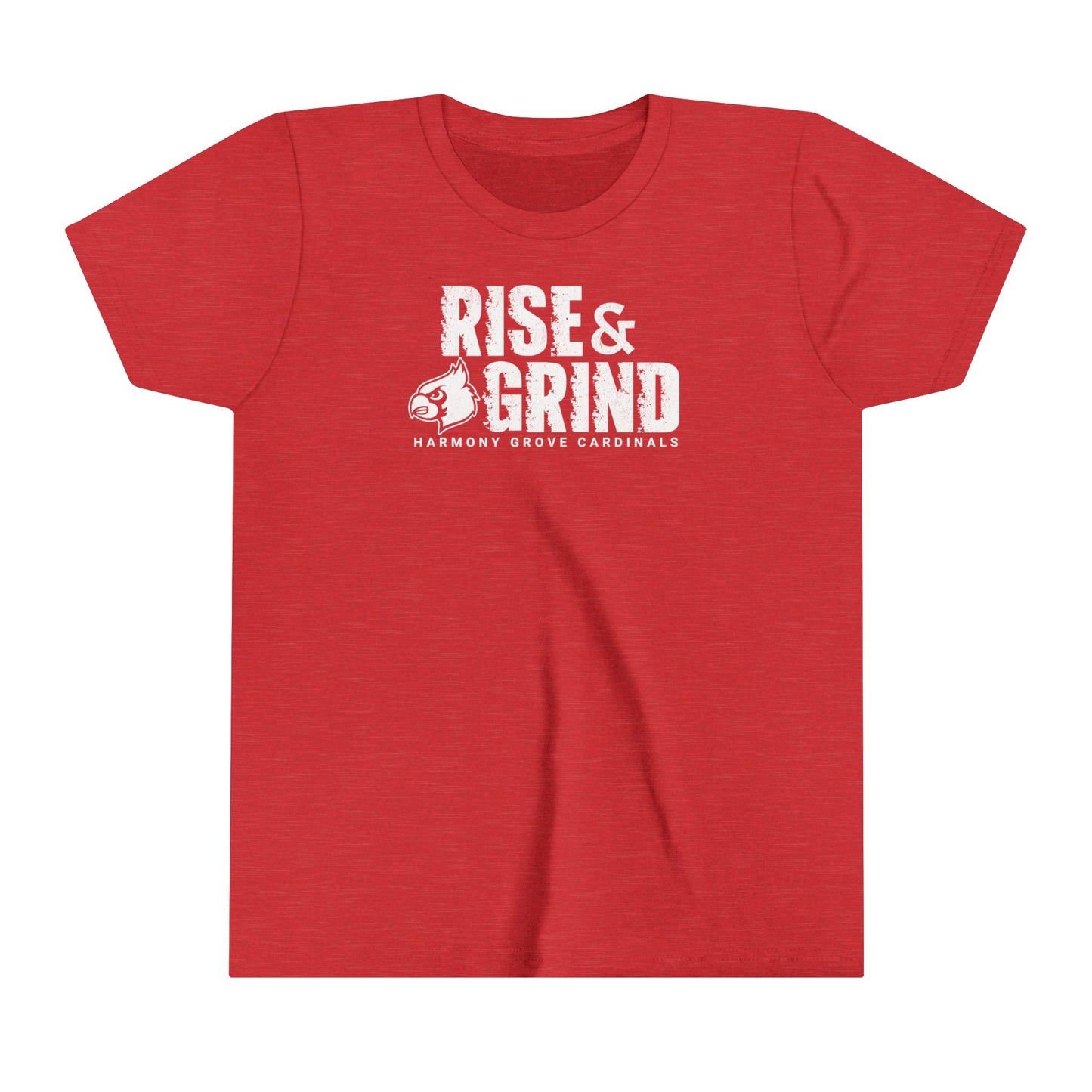 Vintage Rise and Grind - Bella + Canvas Youth Tee