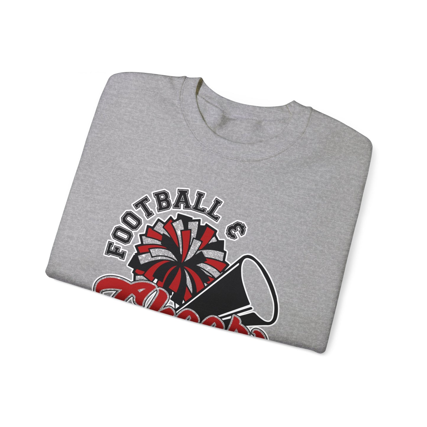 Football and Cheer Mom - Unisex Heavy Blend™ Crewneck Sweatshirt