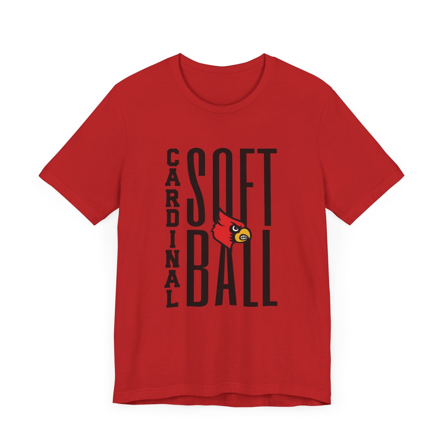 Cardinal Softball - Bella + Canvas Short Sleeve Tee