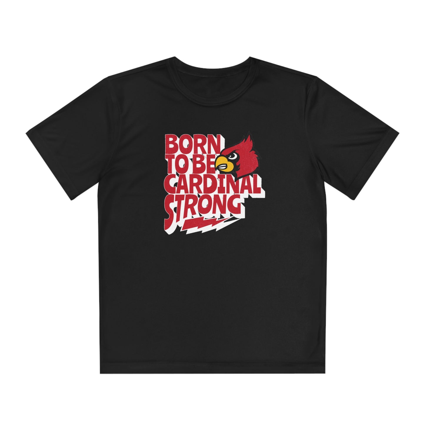Born to Be Cardinal Strong - Youth Sport-Tek® Competitor™ Tee