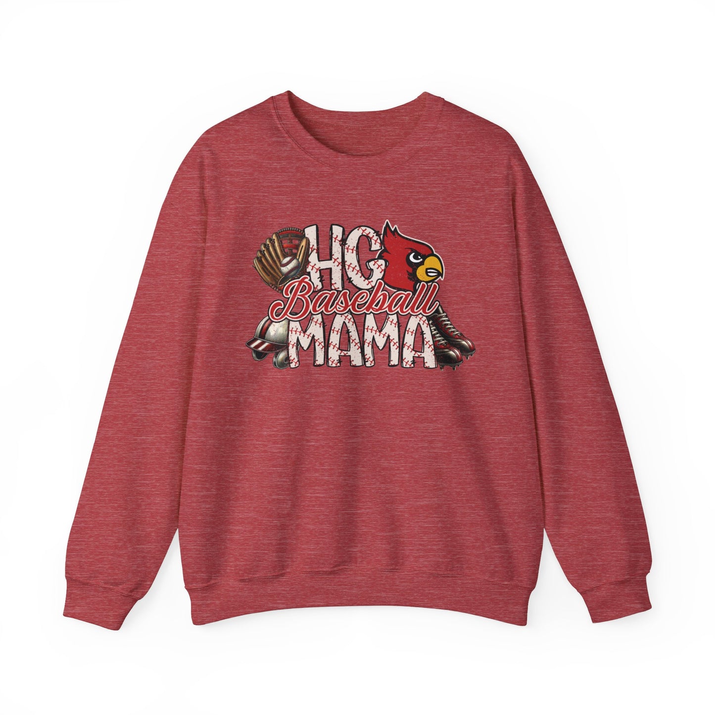 HG Baseball Mama - Unisex Heavy Blend™ Crewneck Sweatshirt