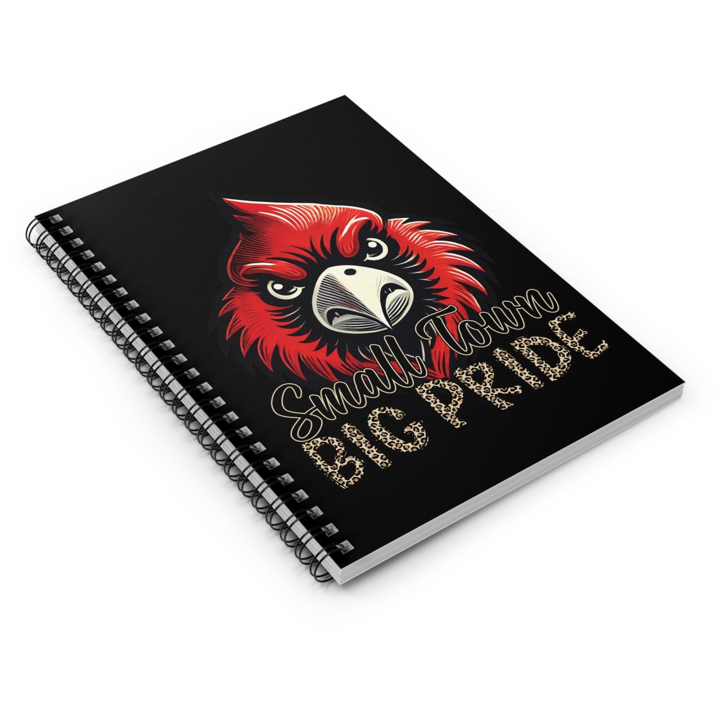 Small Town Big Pride - Ruled Line Spiral Notebook