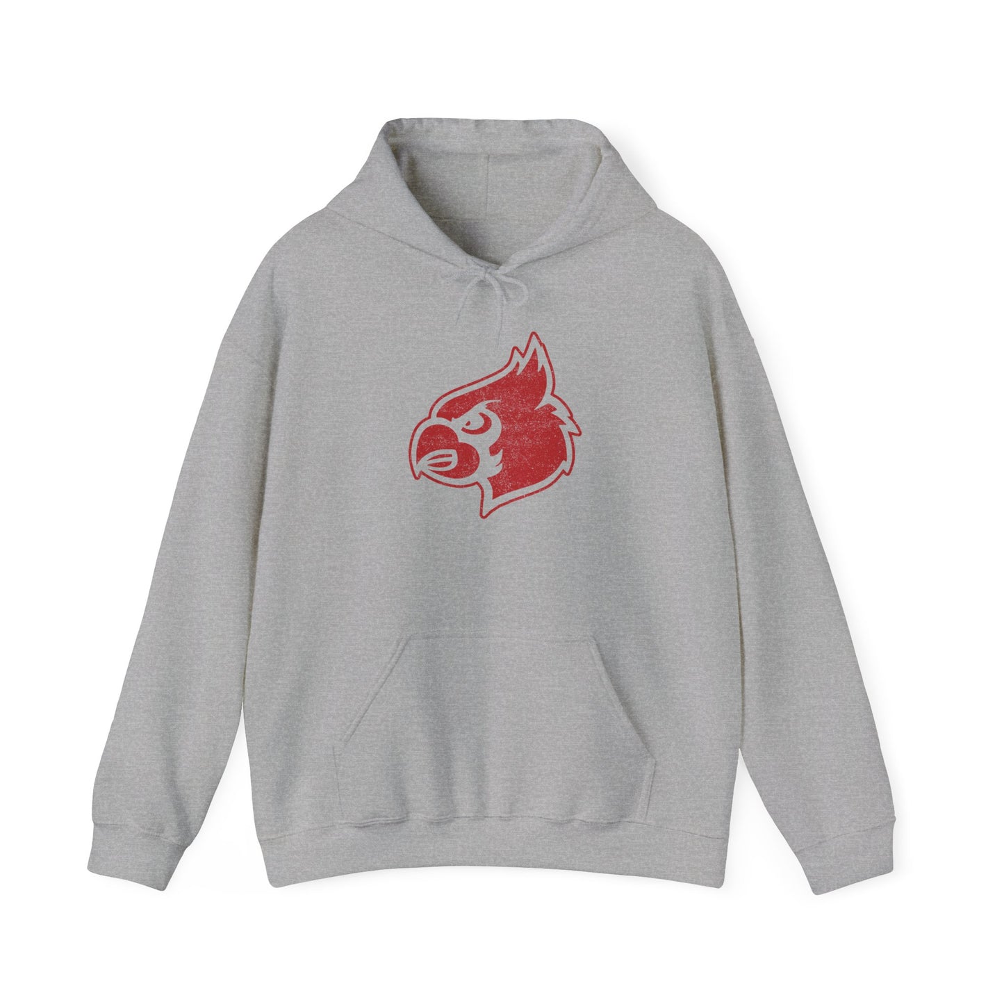 Distressed Cardinal - Unisex Heavy Blend™ Hooded Sweatshirt