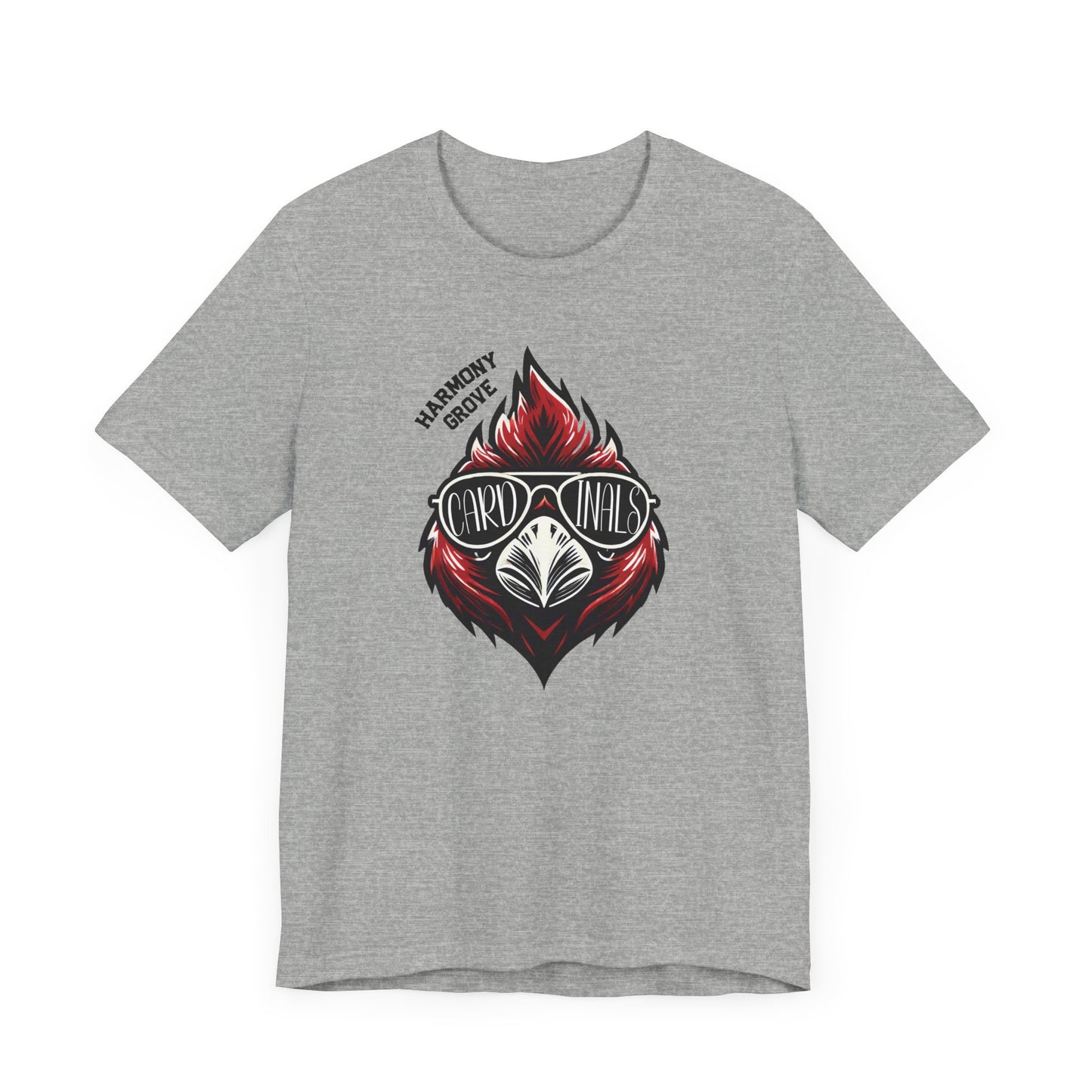 Harmony Grove Cardinals Sunglasses - Bella + Canvas Short Sleeve Tee