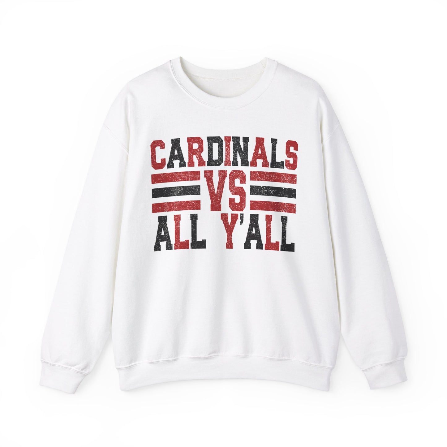 Cardinals VS All Y'all - Unisex Heavy Blend™ Crewneck Sweatshirt
