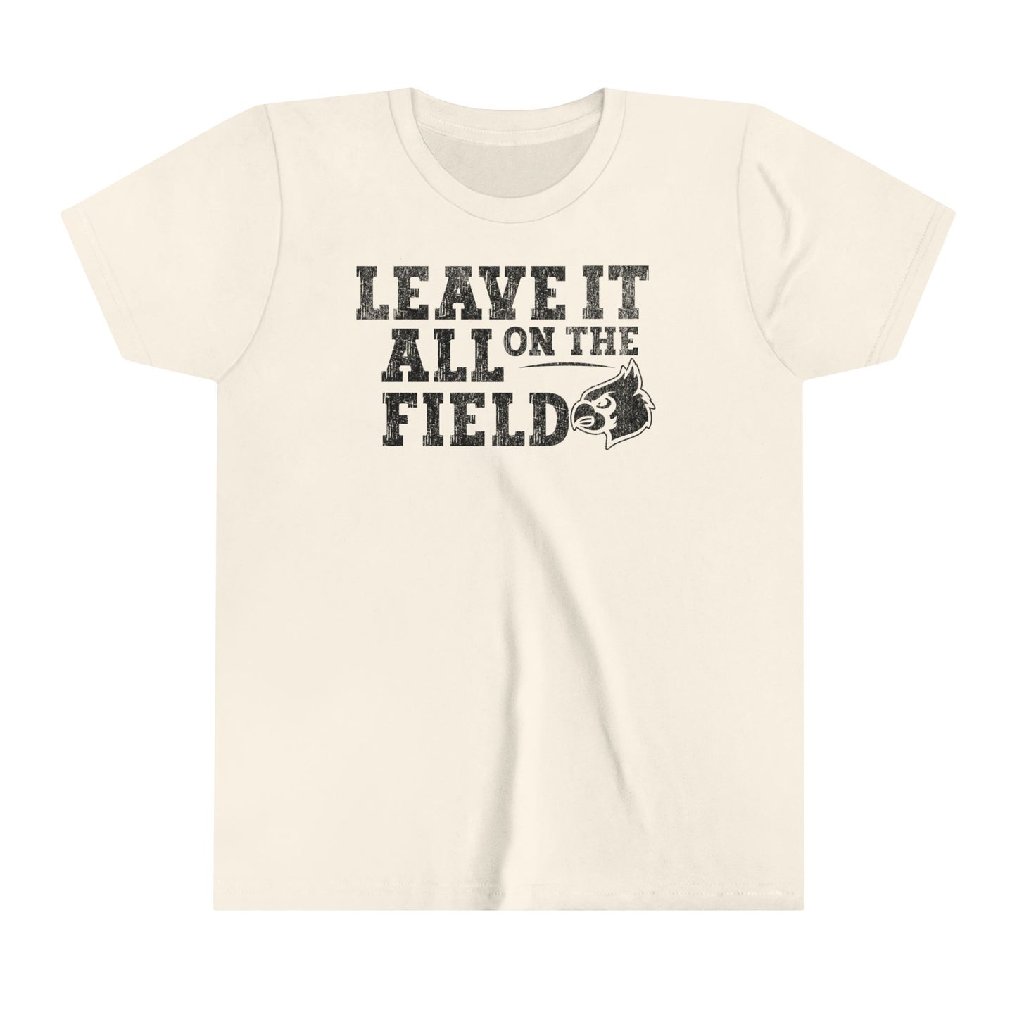 Leave it All on the Field - Bella + Canvas Youth Tee