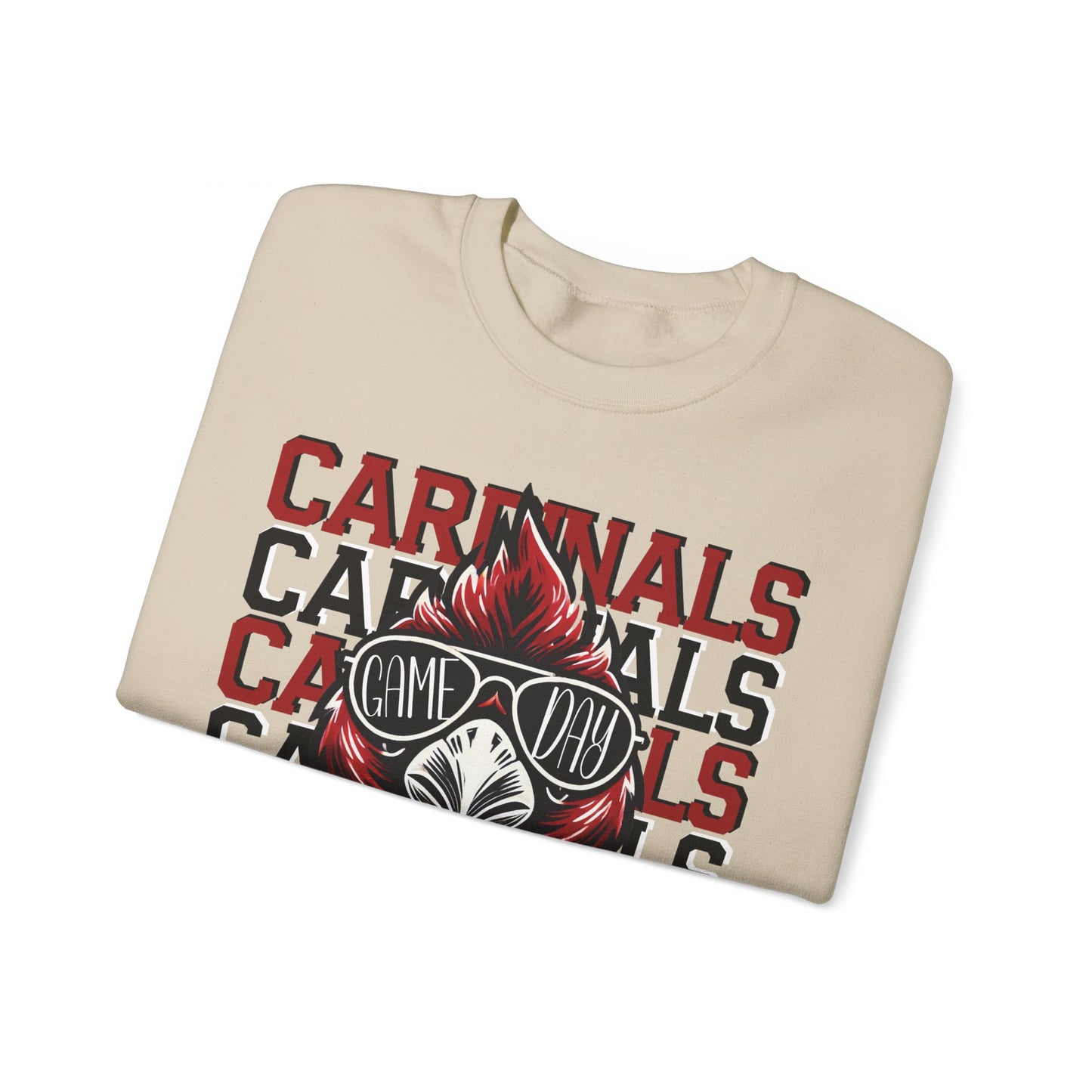 Cardinals Game Day Sunglasses - Unisex Heavy Blend™ Crewneck Sweatshirt