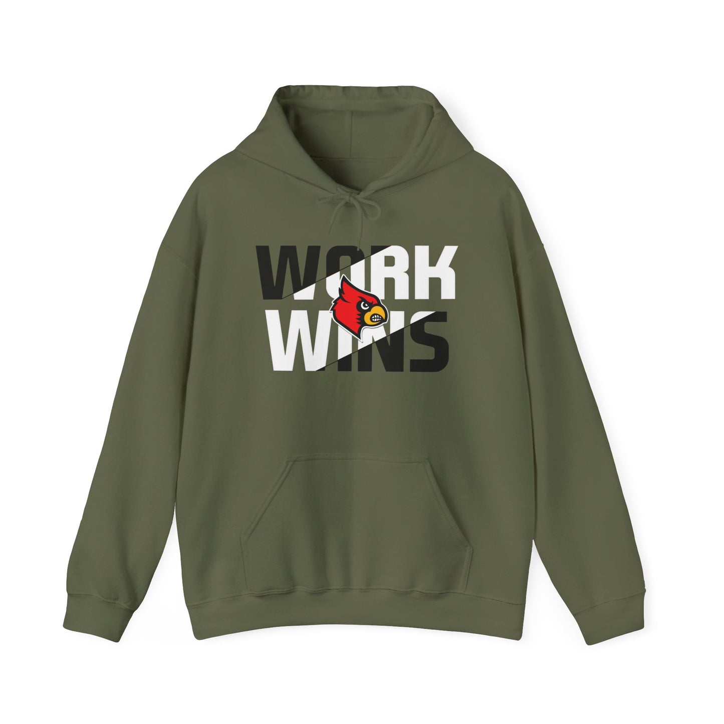 Work Wins - Unisex Heavy Blend™ Hooded Sweatshirt