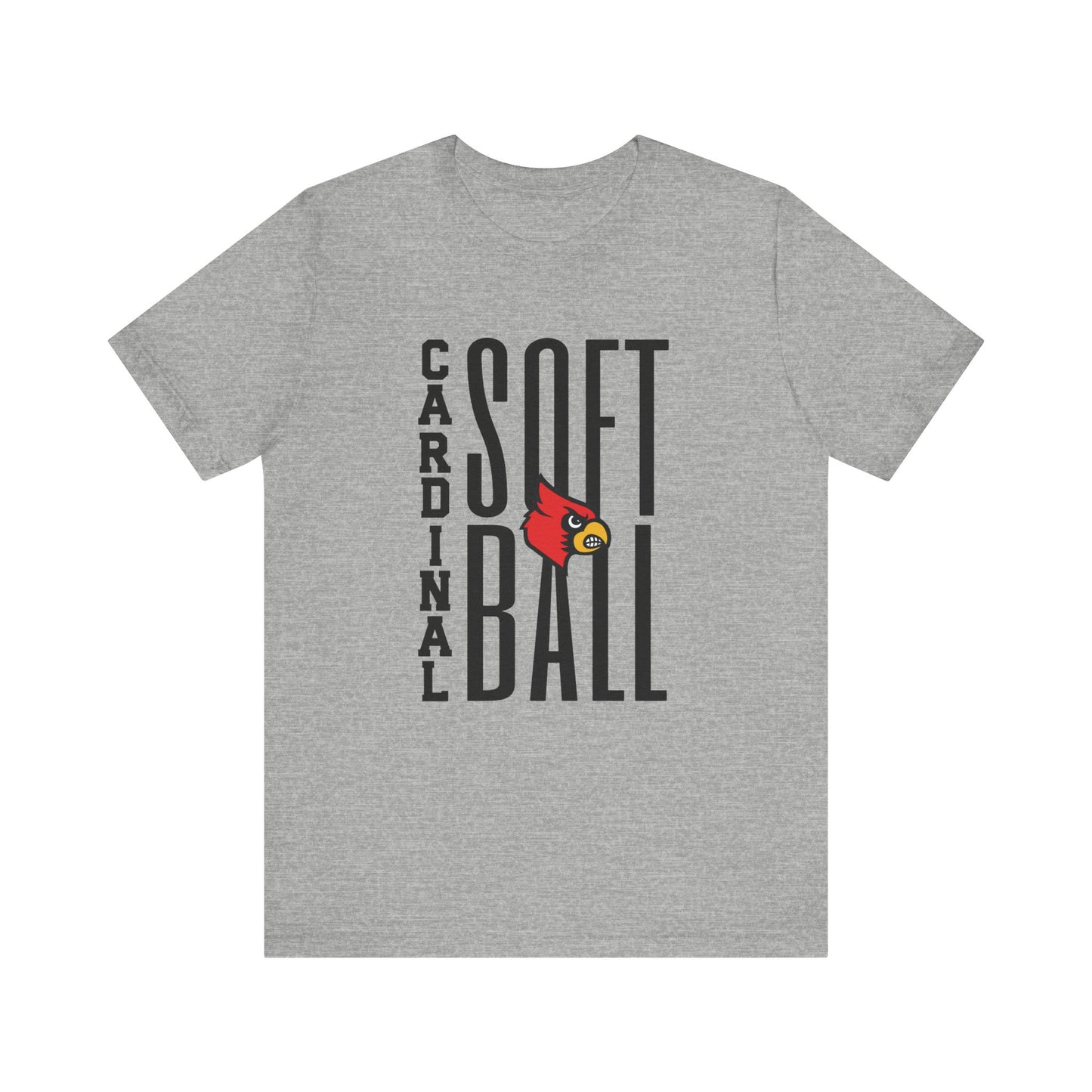Cardinal Softball - Bella + Canvas Short Sleeve Tee