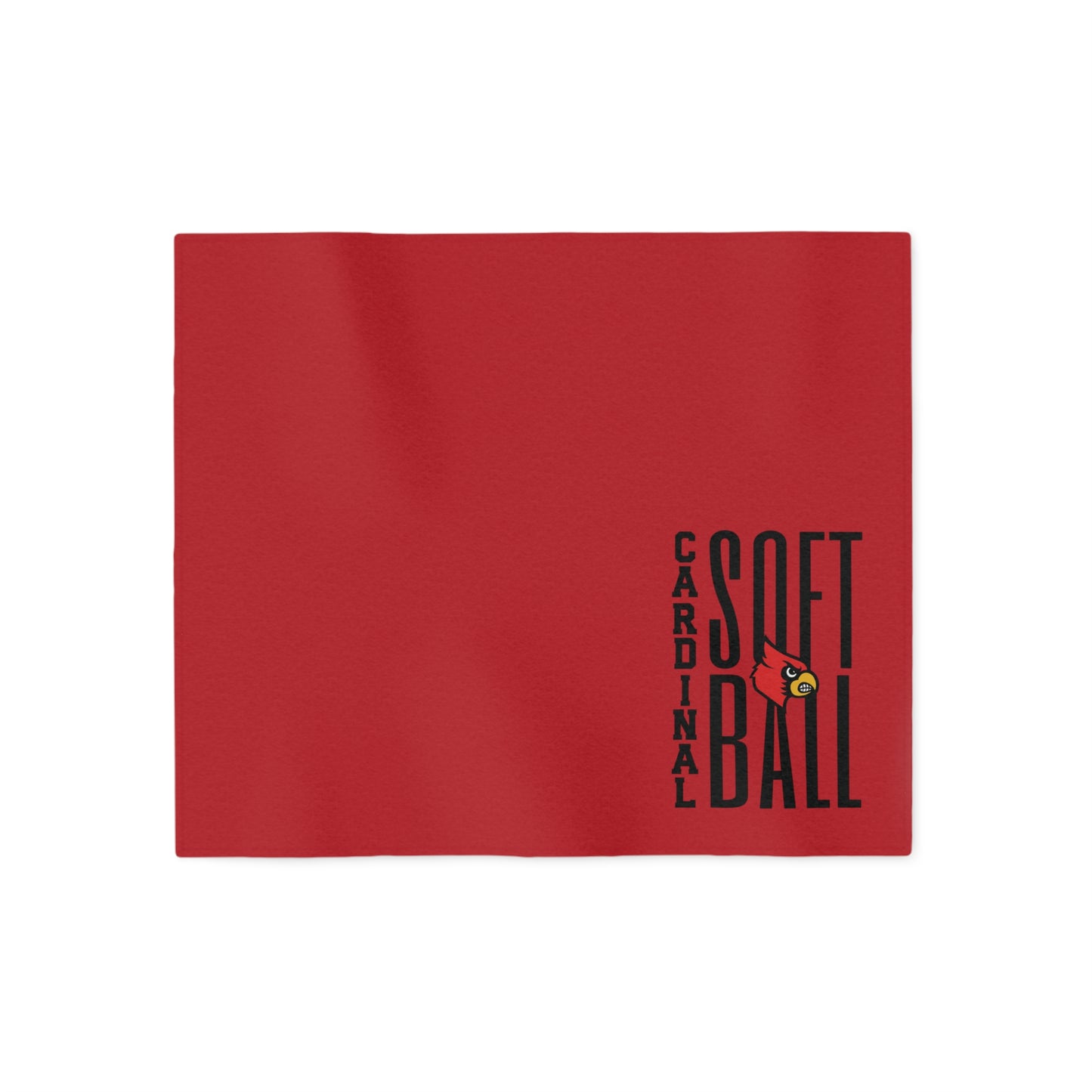 Cardinal Softball - Sweatshirt Blanket