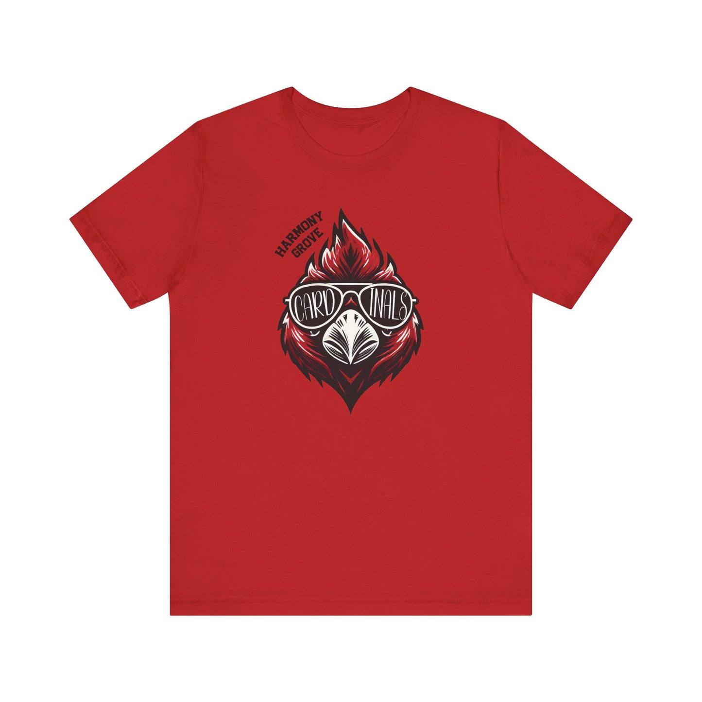 Harmony Grove Cardinals Sunglasses - Bella + Canvas Short Sleeve Tee