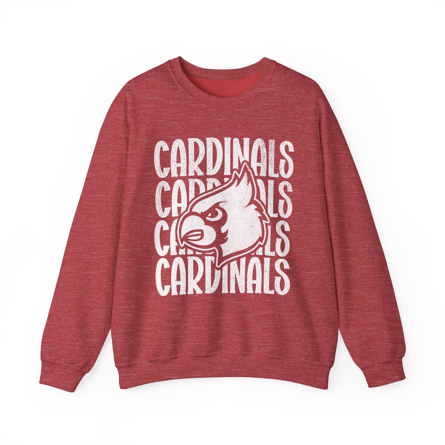 Vintage Cardinals 4 - Unisex Heavy Blend™ Crewneck Sweatshirt