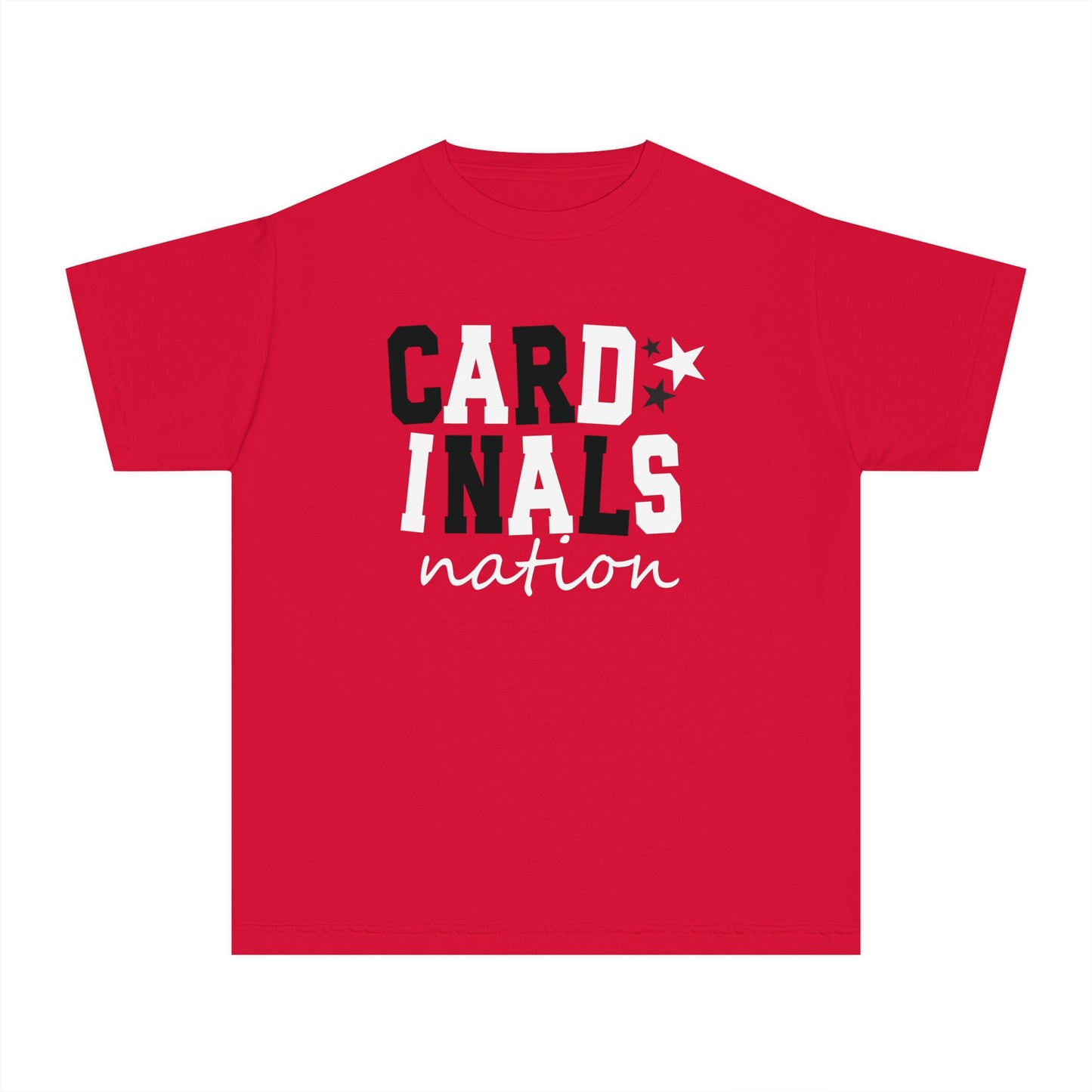 Cardinals Nation - Comfort Colors Youth Tee