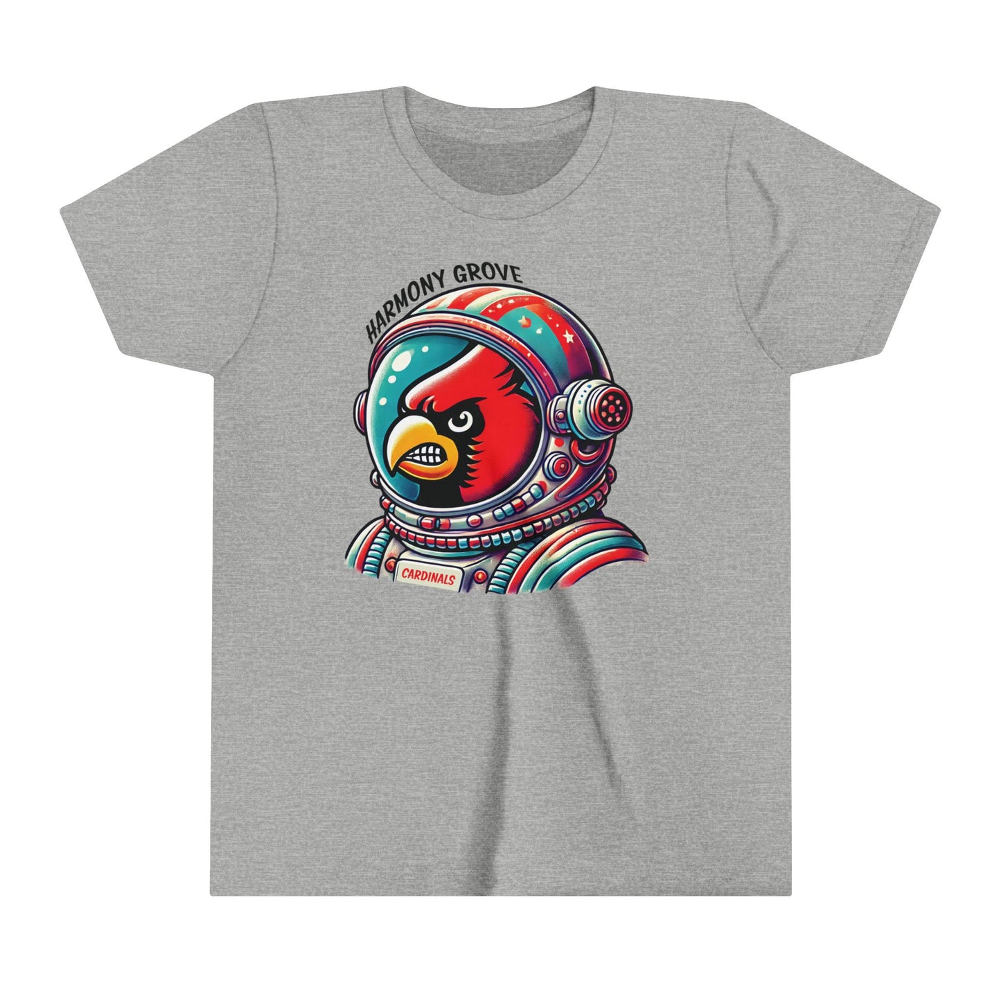 Astronaut Harmony Grove Cardinal - Bella + Canvas Youth Tee