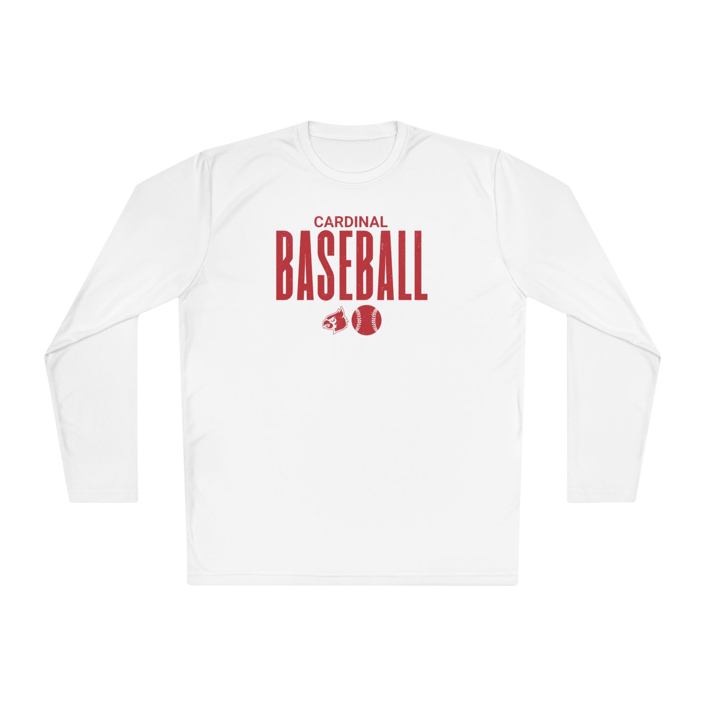 Cardinal Baseball - Dryfit Long Sleeve Tee
