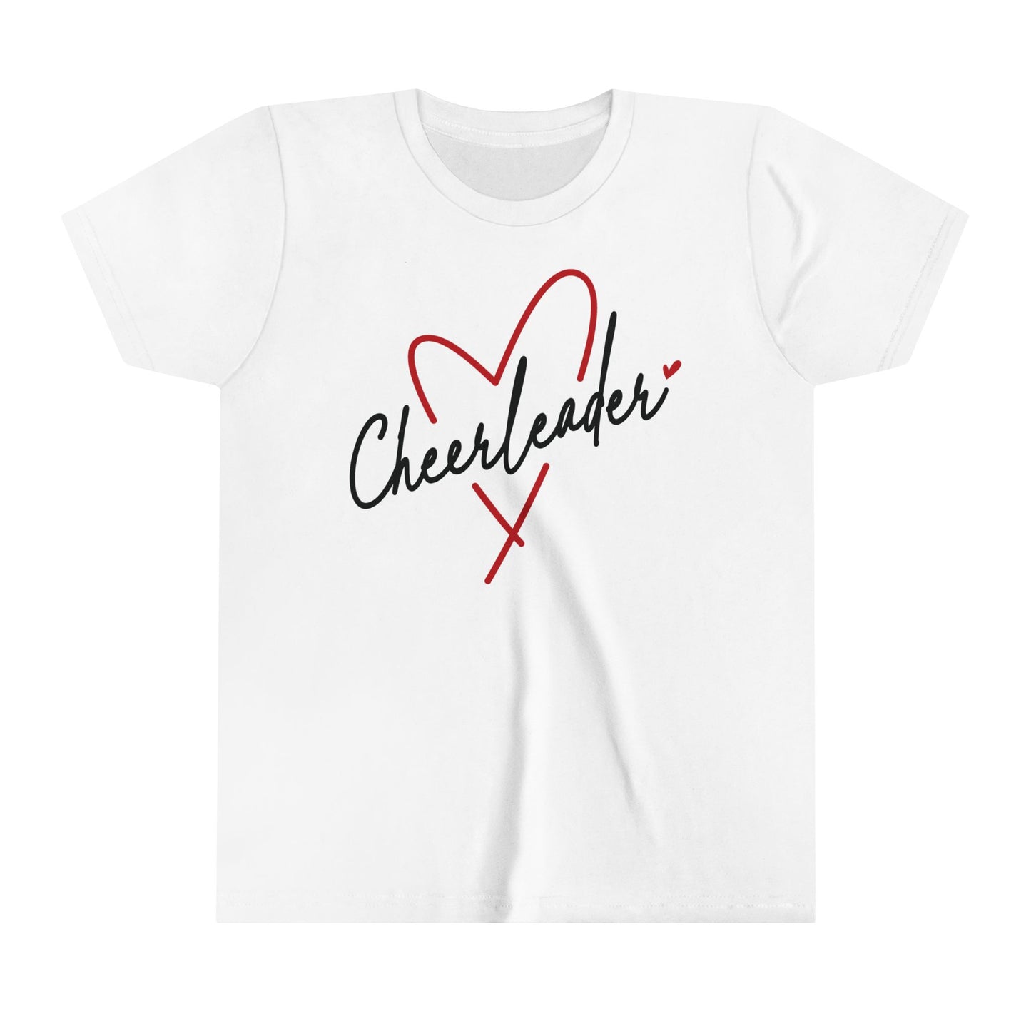 Cheerleader Heart - Bella + Canvas Youth Tee