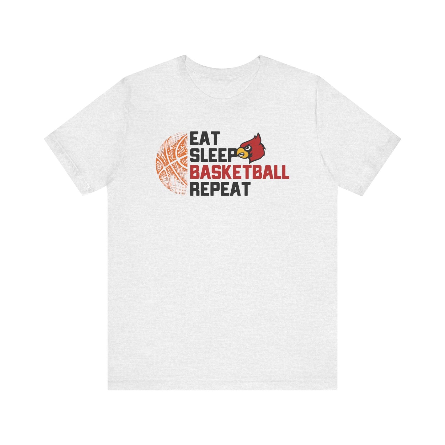 Eat Sleep Basketball Repeat - Bella + Canvas Short Sleeve Tee