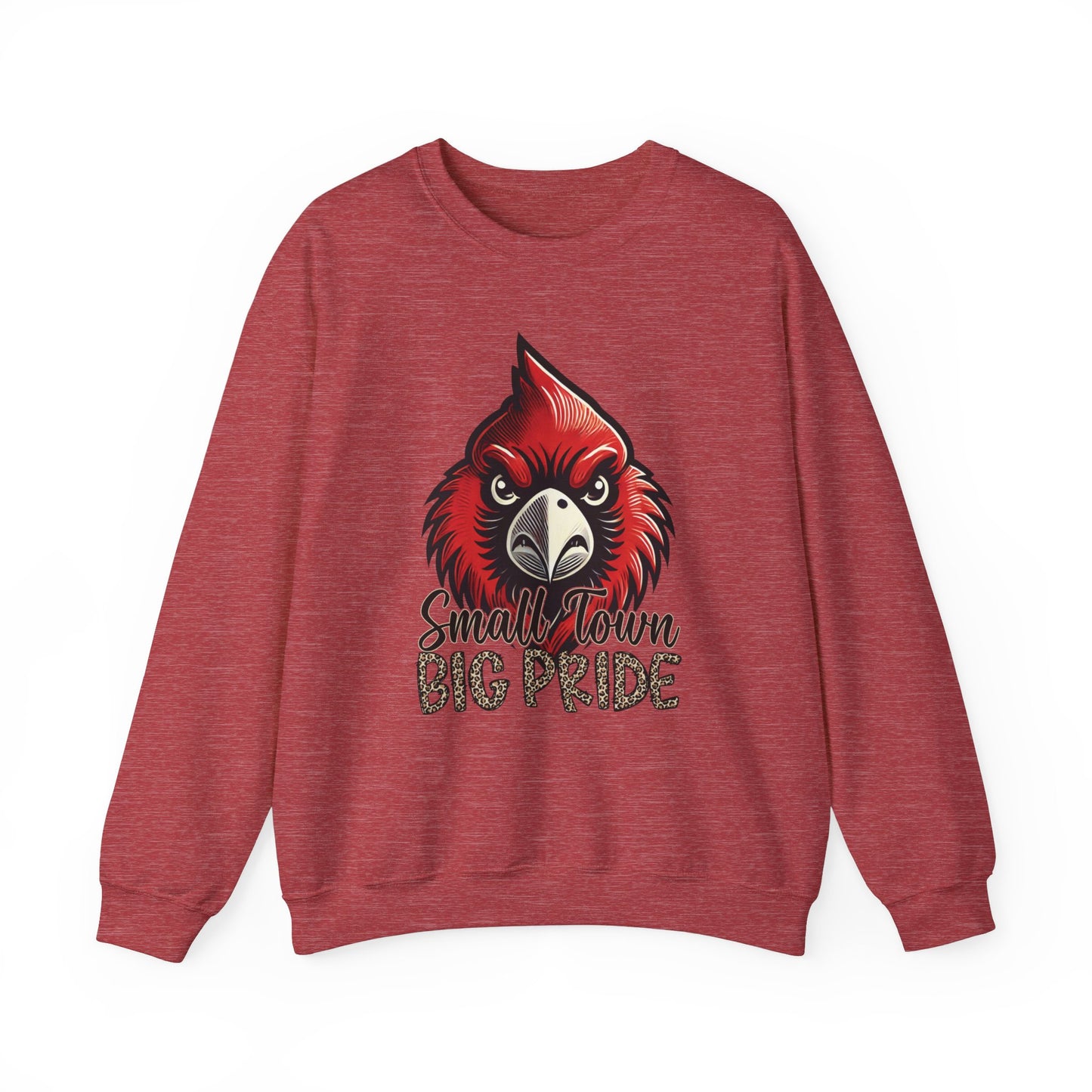 Cardinal Small Town Big Pride - Unisex Heavy Blend™ Crewneck Sweatshirt