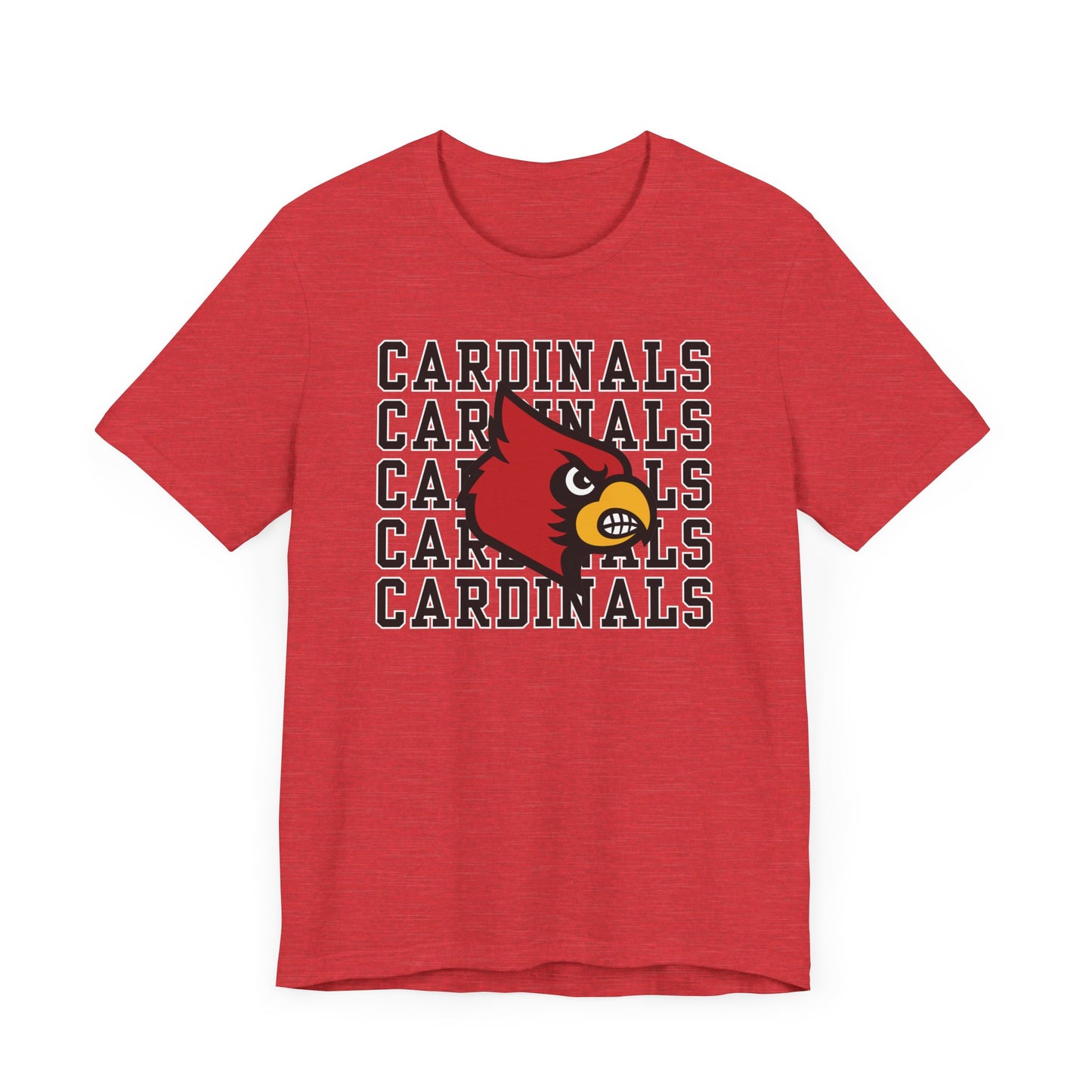 Cardinals, Cardinals - Bella + Canvas Short Sleeve Tee