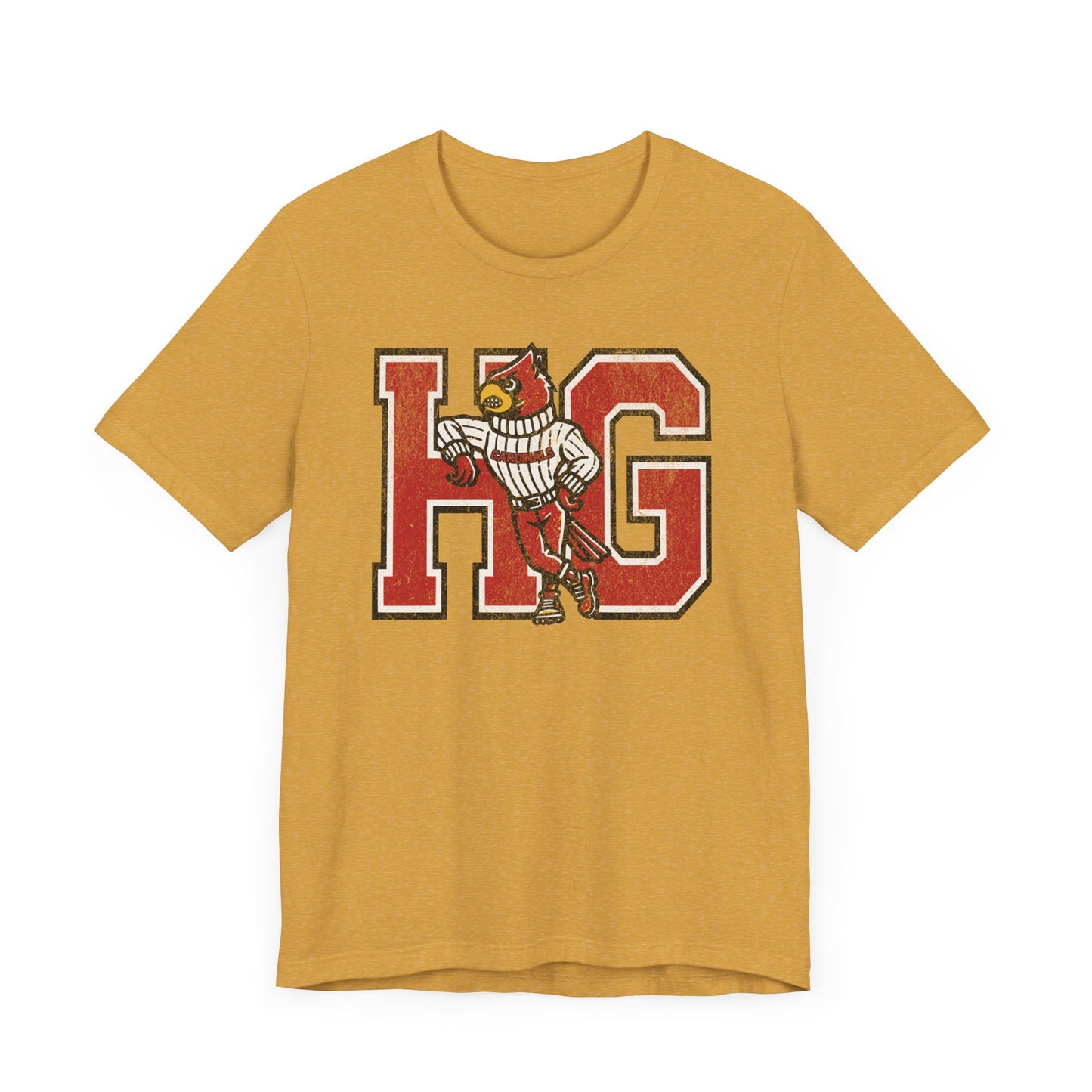 Vintage Cardinal HG - Bella + Canvas Short Sleeve Tee