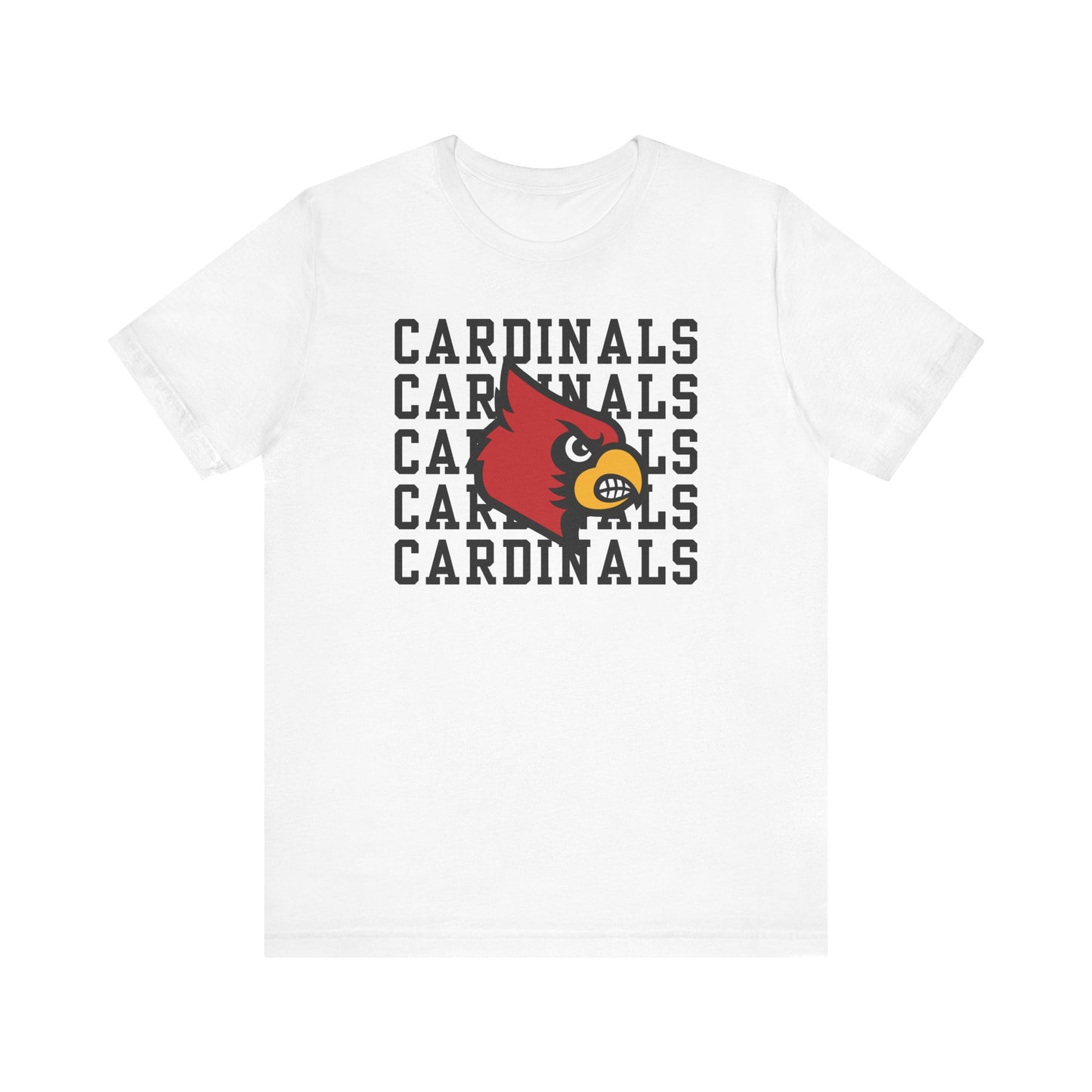 Cardinals, Cardinals - Bella + Canvas Short Sleeve Tee