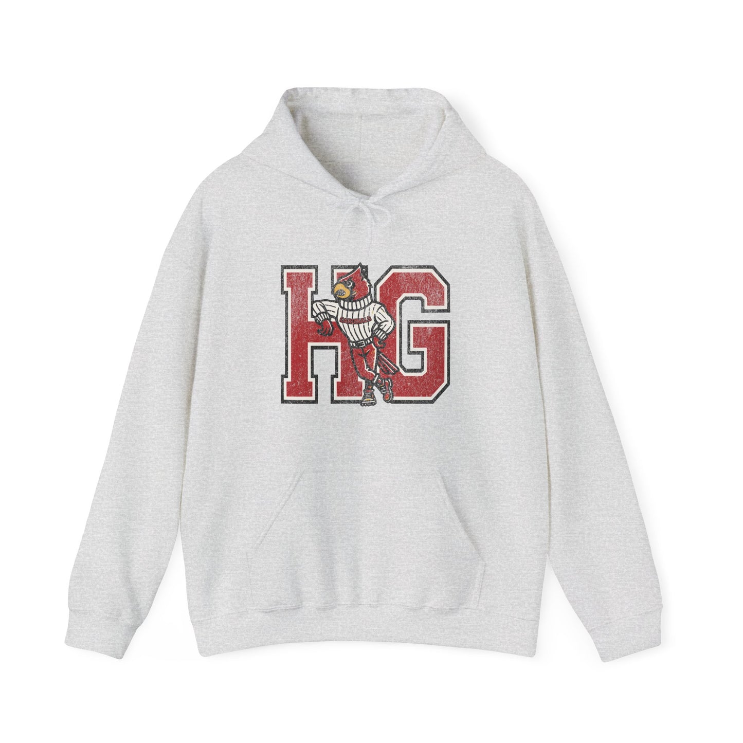 Vintage HG Cardinal Sweater - Unisex Heavy Blend™ Hooded Sweatshirt