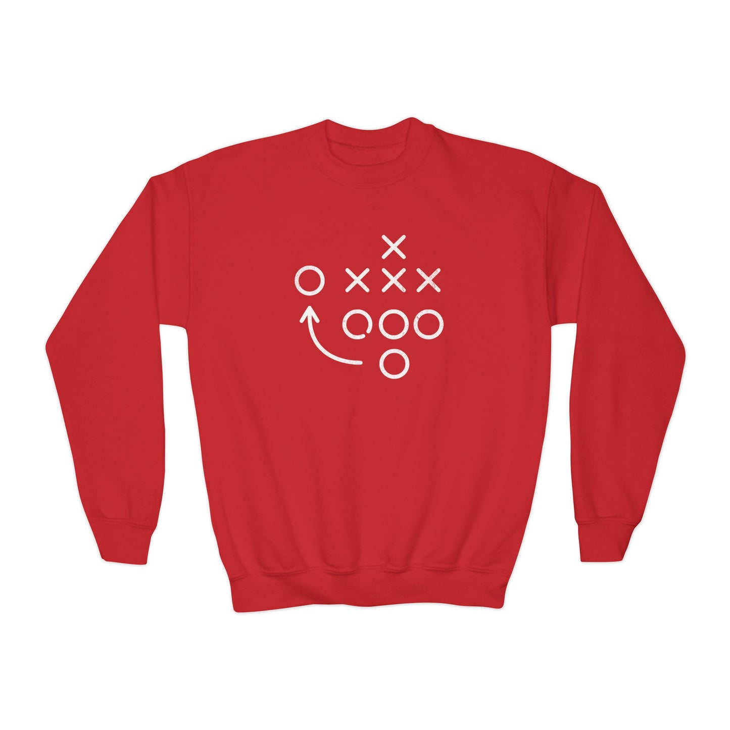 Football Play - Youth Crew Sweatshirt