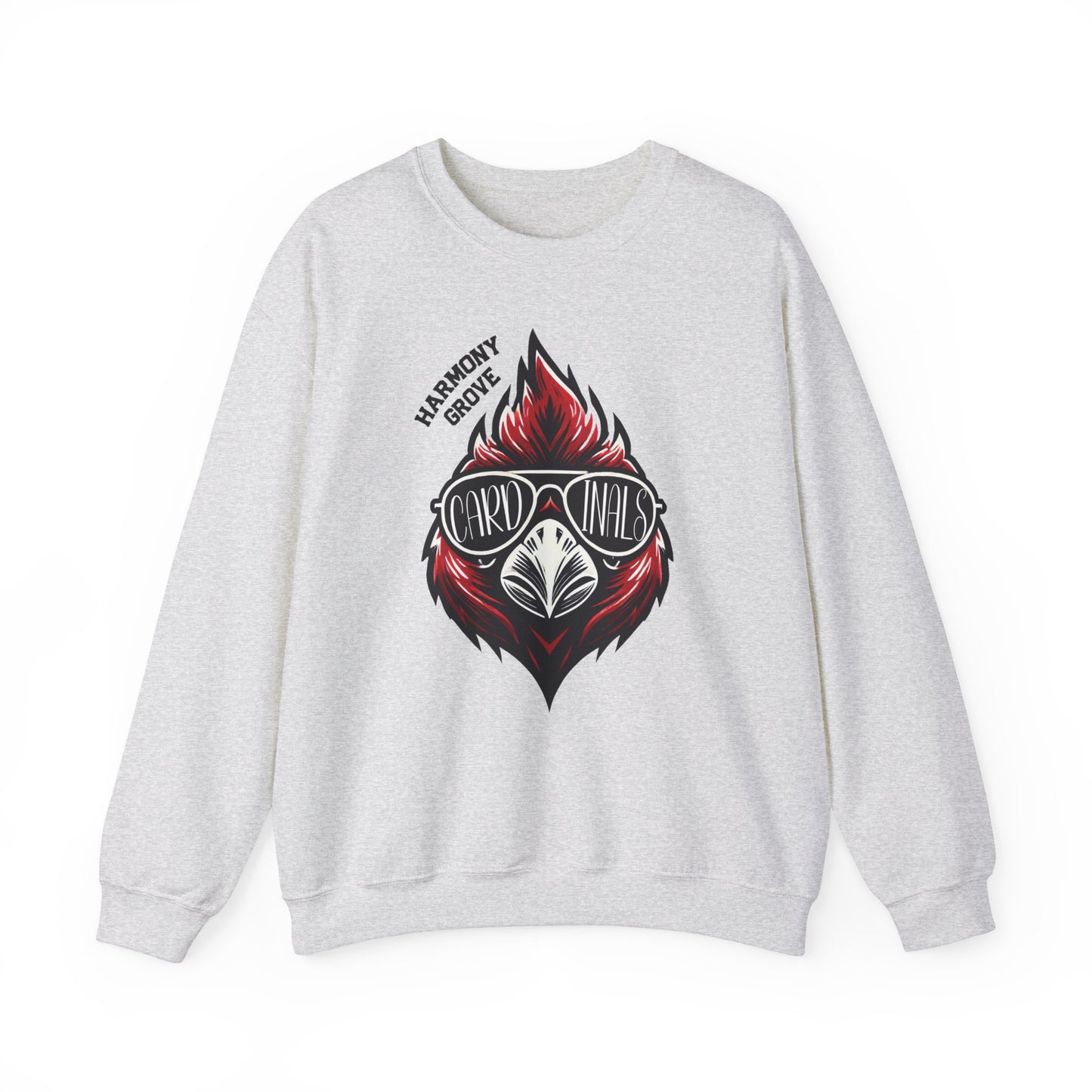 HG Cardinal with Sunglasses - Unisex Heavy Blend™ Crewneck Sweatshirt