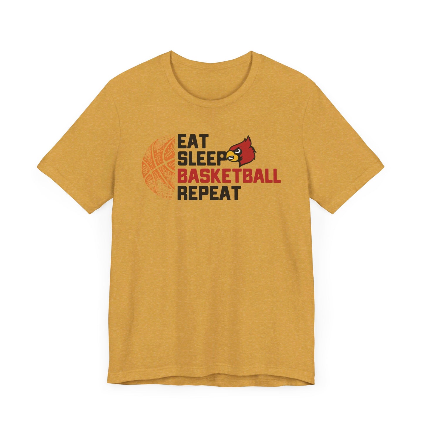 Eat Sleep Basketball Repeat - Bella + Canvas Short Sleeve Tee