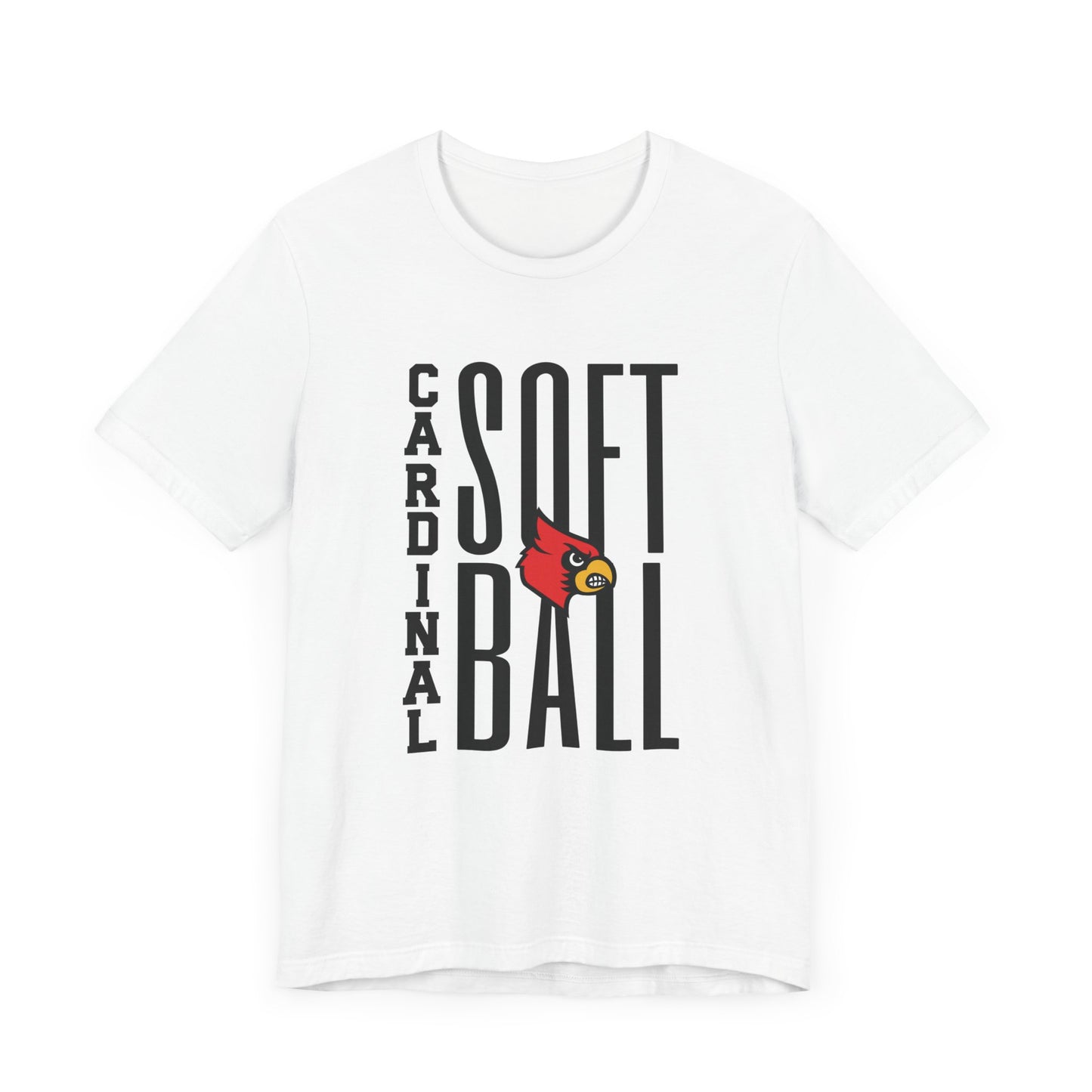 Cardinal Softball - Bella + Canvas Short Sleeve Tee