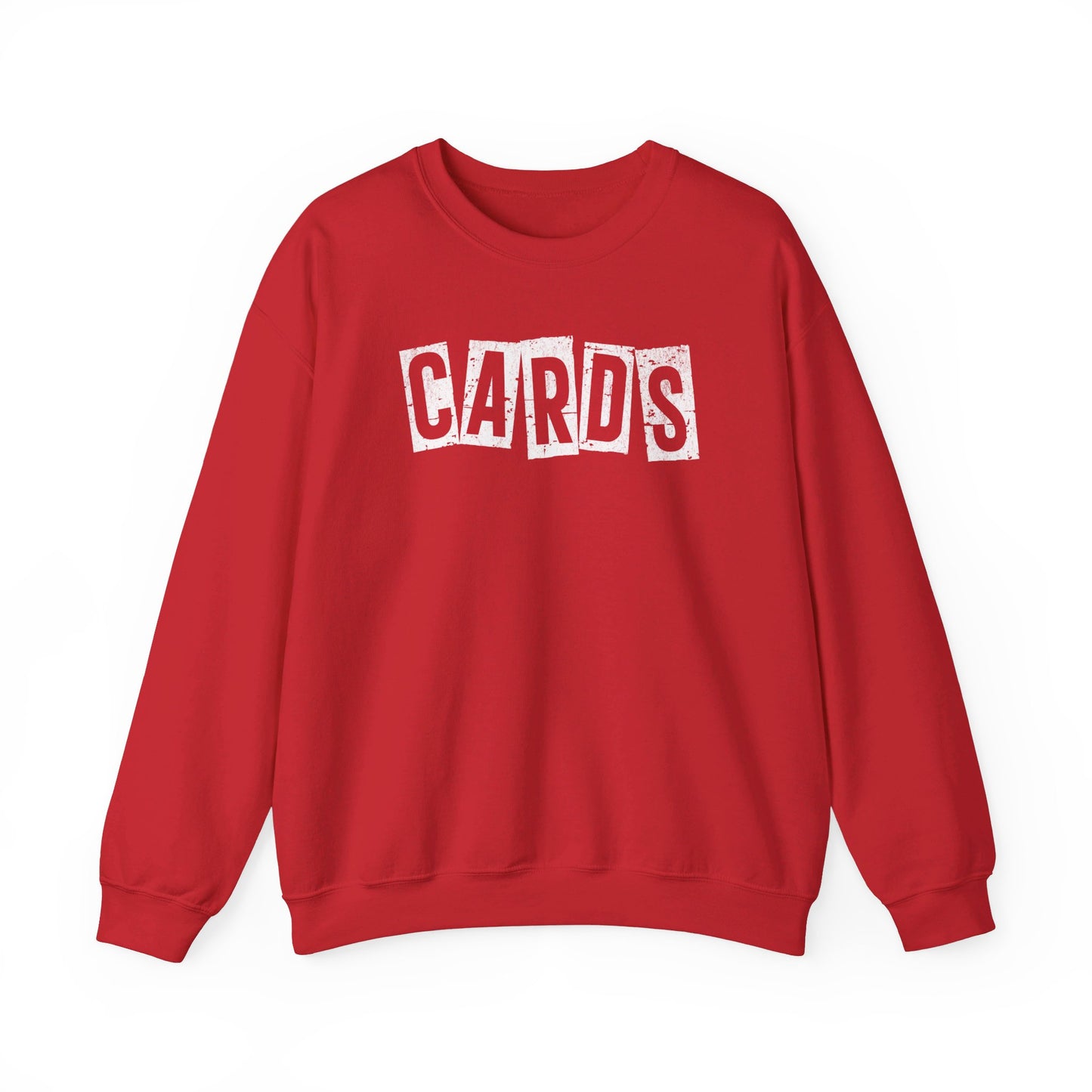 Vintage CARDS Block - Unisex Heavy Blend™ Crewneck Sweatshirt