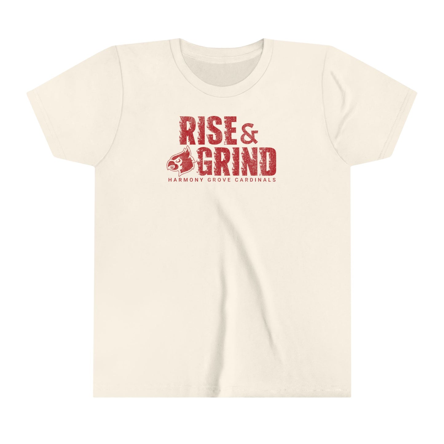 Vintage Rise and Grind - Bella + Canvas Youth Tee