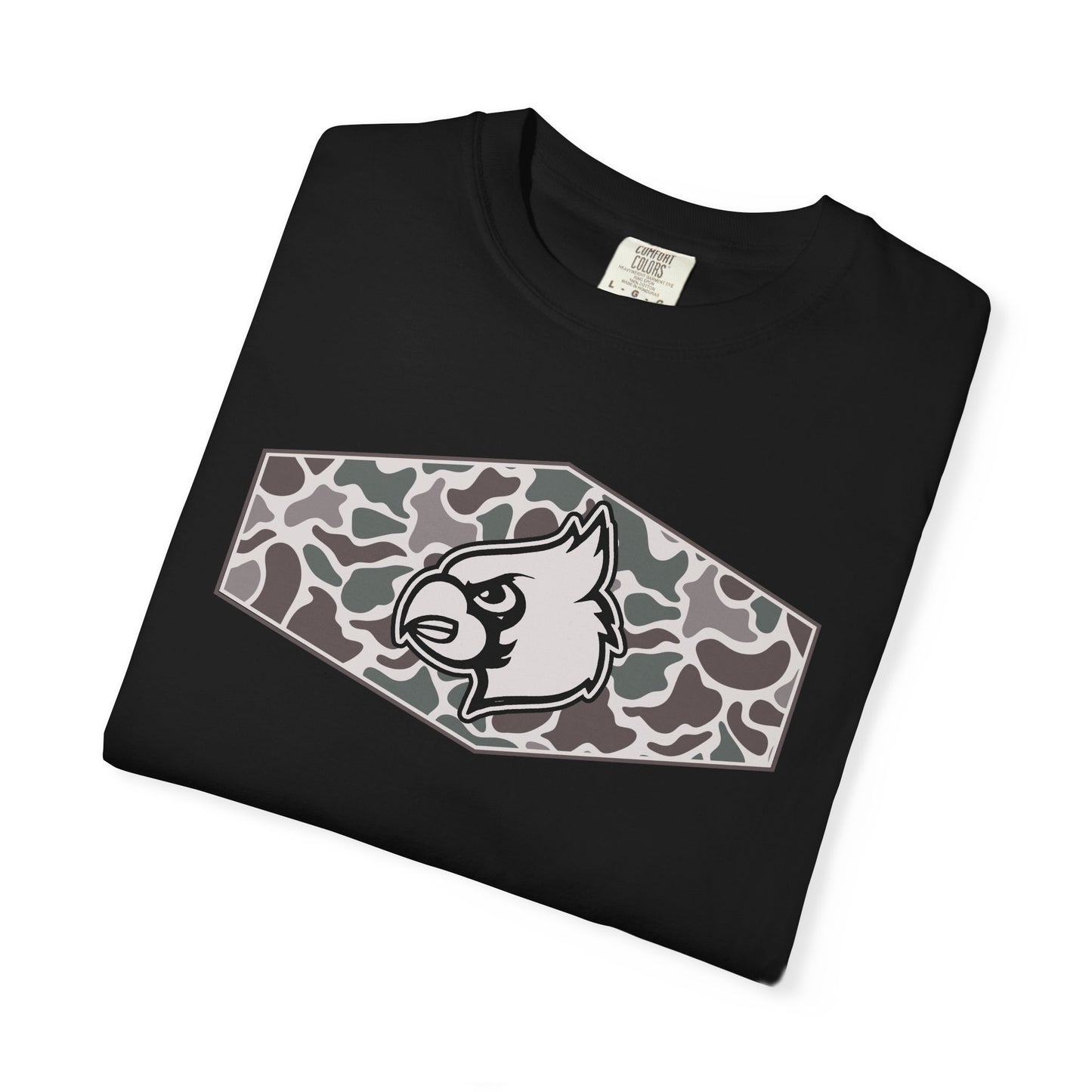 Old School Camo HG Cardinals Inset - Comfort Colors T Shirt