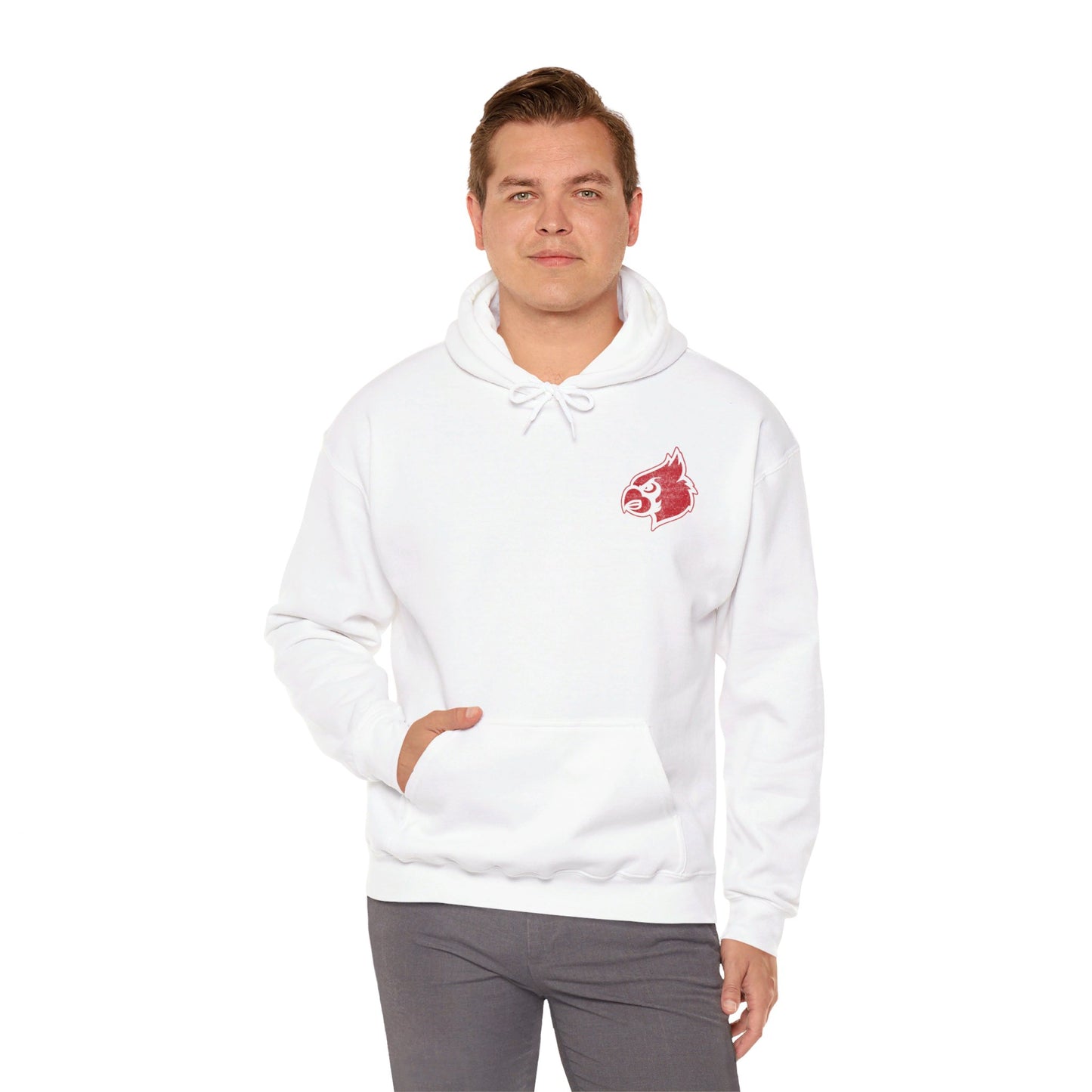Vintage HG Game Day Football - Unisex Heavy Blend™ Hooded Sweatshirt