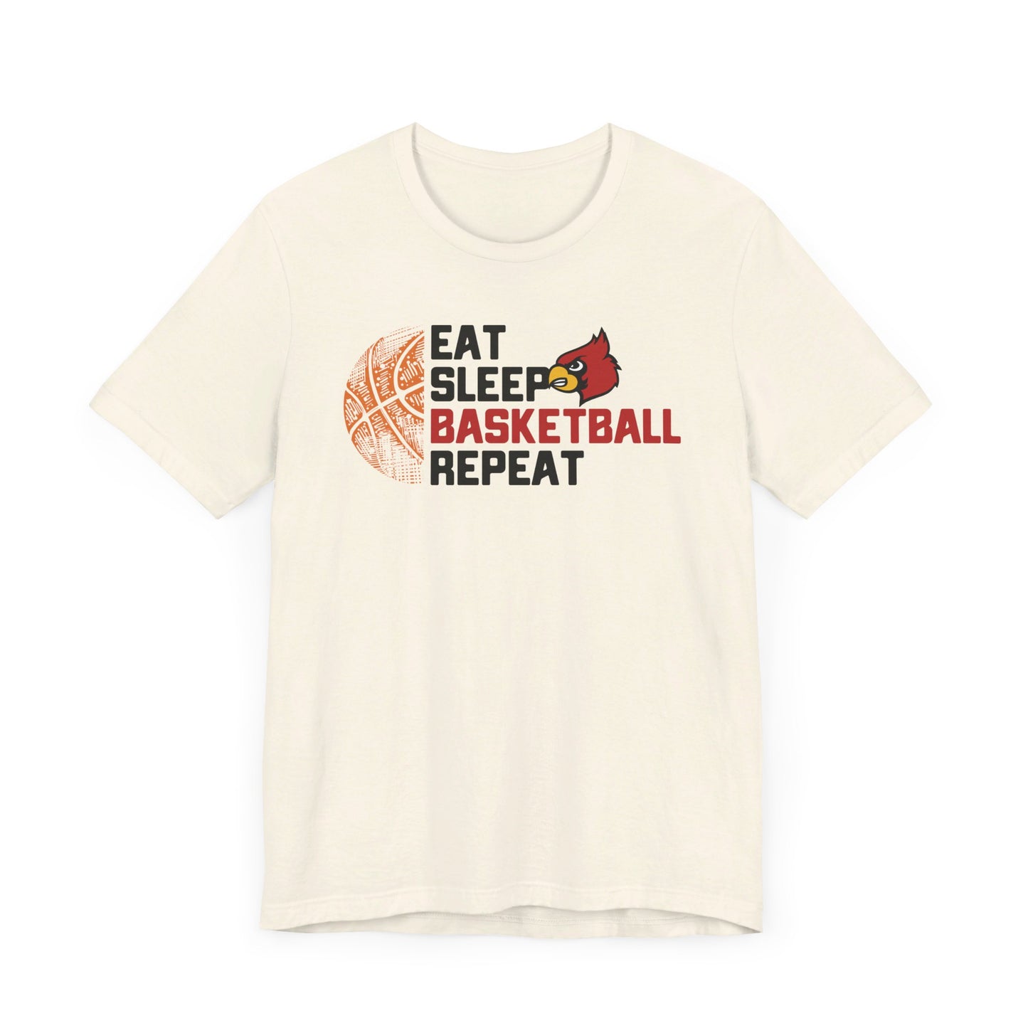 Eat Sleep Basketball Repeat - Bella + Canvas Short Sleeve Tee