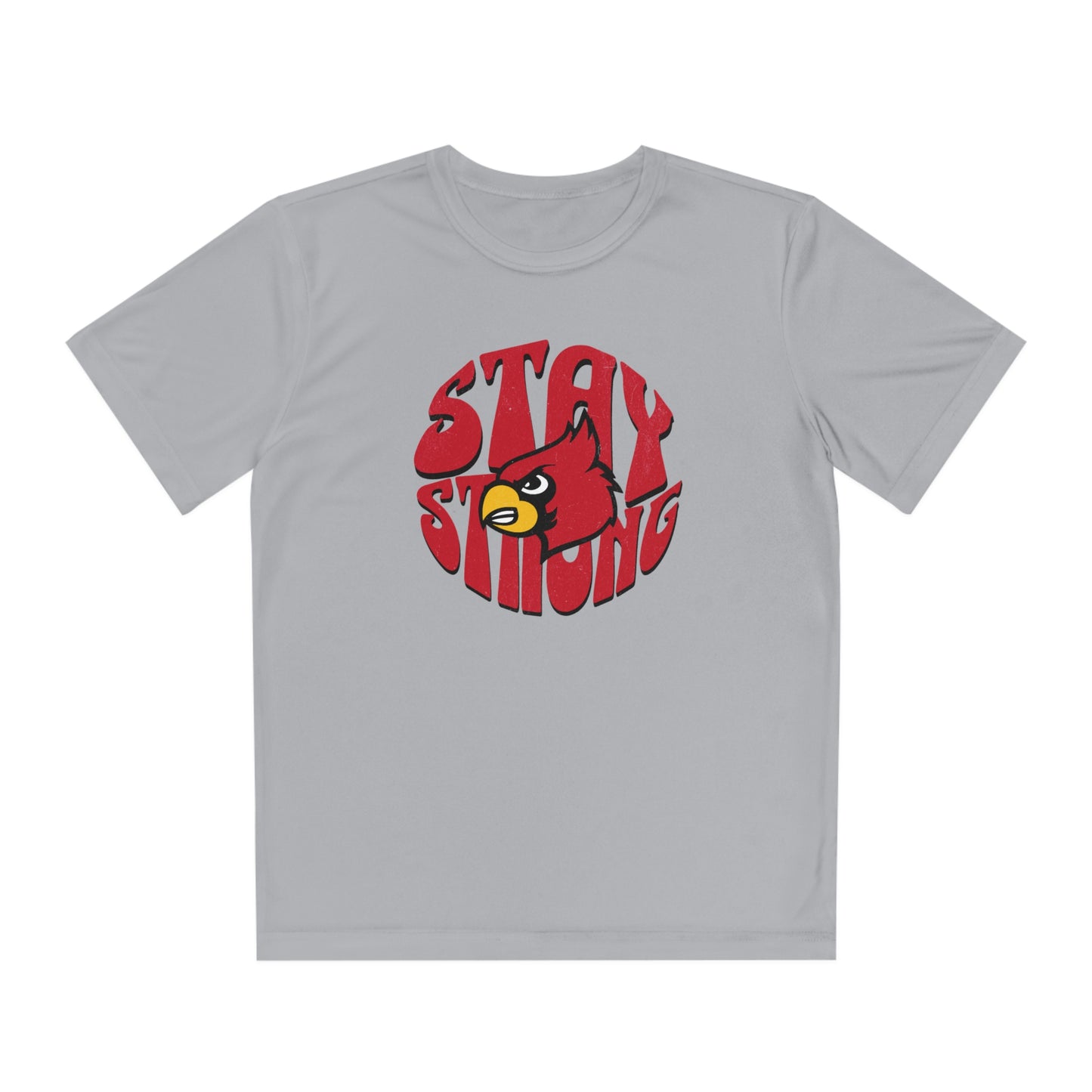 Stay Strong Cardinal - Youth Sport-Tek® Competitor™ Tee