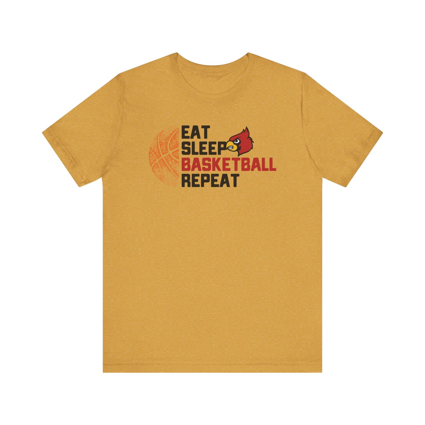 Eat Sleep Basketball Repeat - Bella + Canvas Short Sleeve Tee