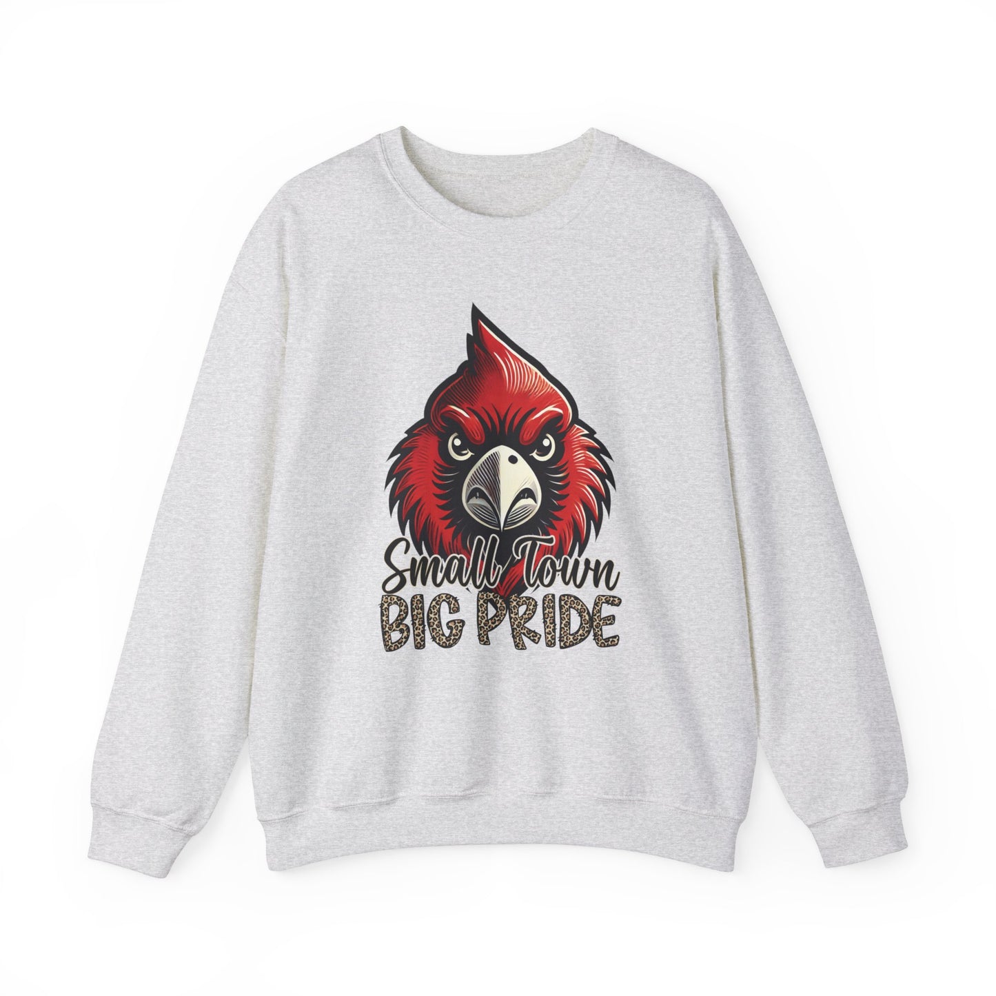 Cardinal Small Town Big Pride - Unisex Heavy Blend™ Crewneck Sweatshirt