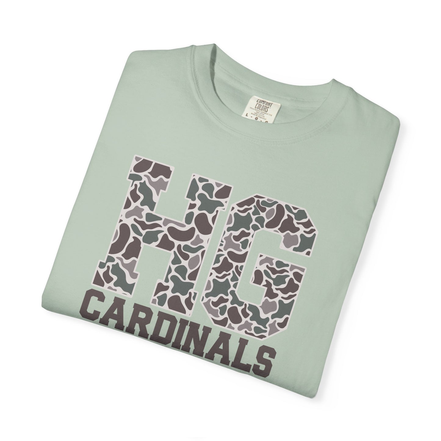 Old School Camo HG Cardinals - Comfort Colors T Shirt