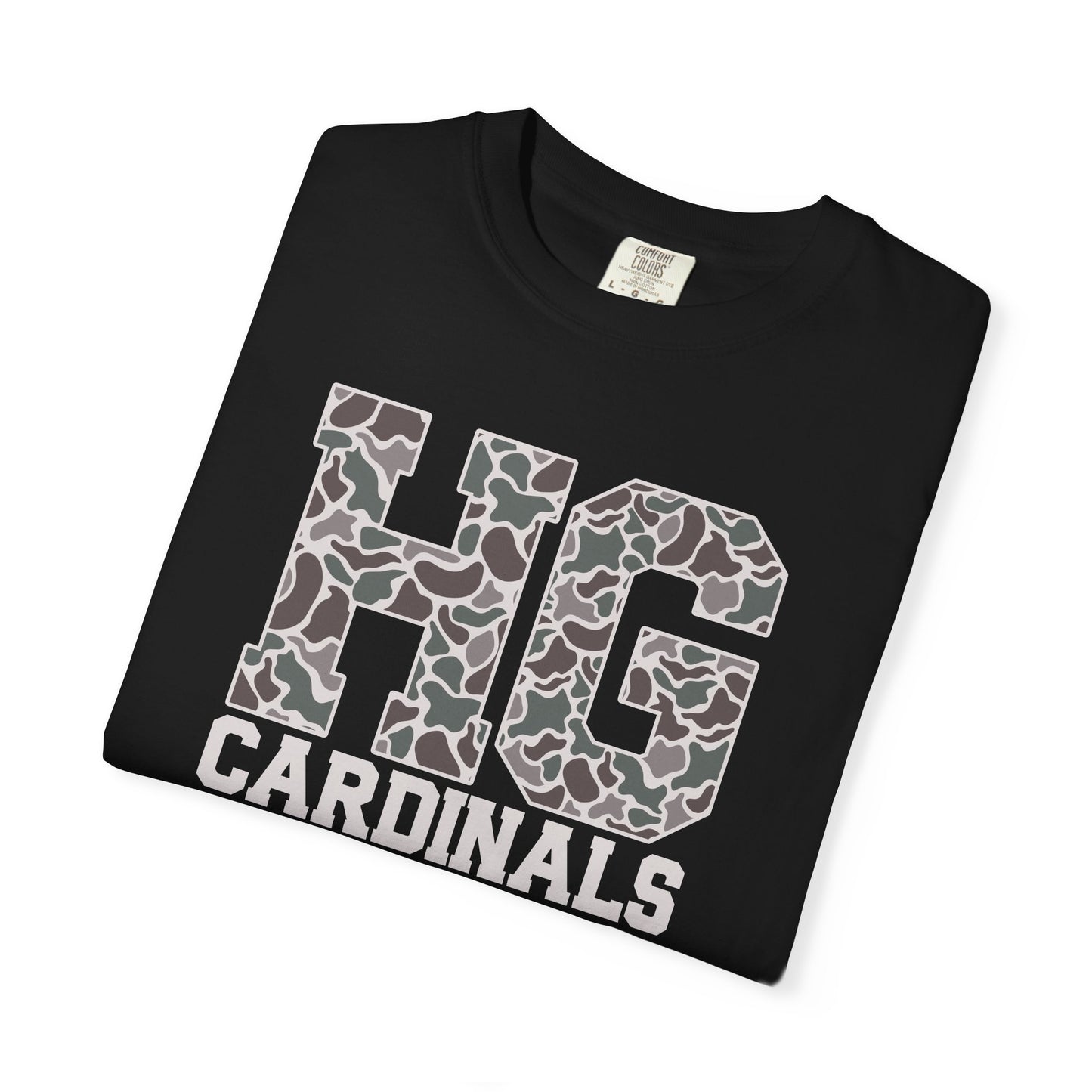 Old School Camo HG Cardinals - Comfort Colors T Shirt