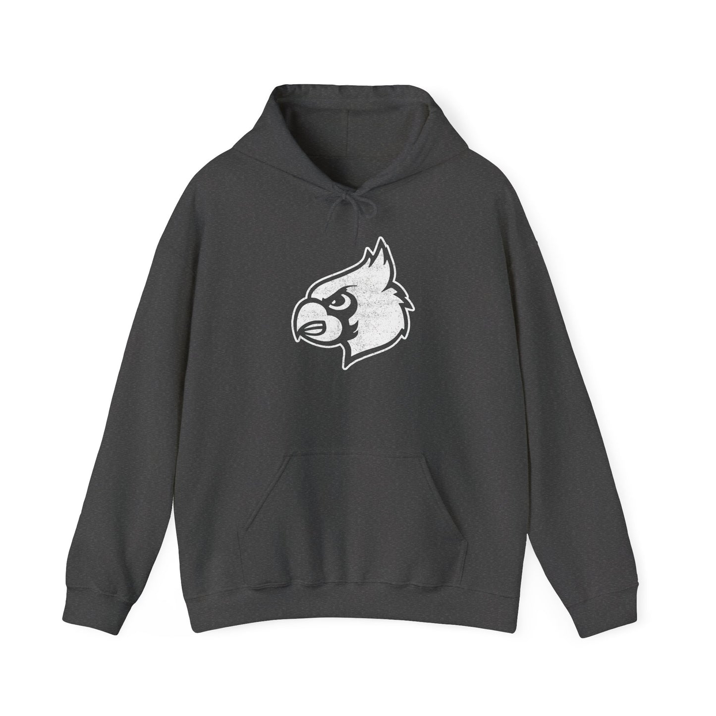 Distressed Cardinal - Unisex Heavy Blend™ Hooded Sweatshirt