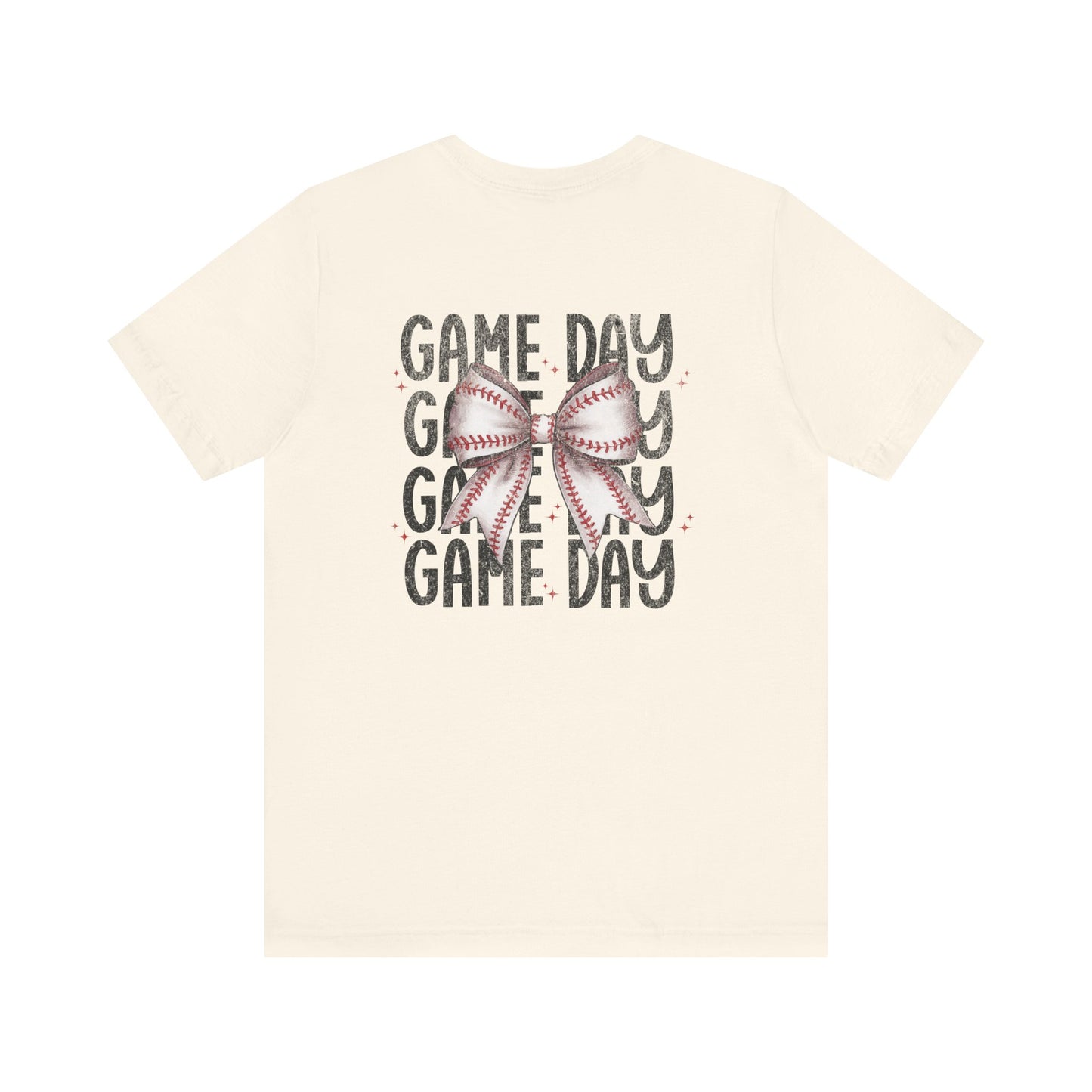 Game Day Baseball Coquette - Bella + Canvas Short Sleeve Tee